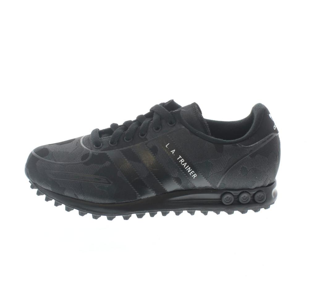 adidas trainer pelle nera