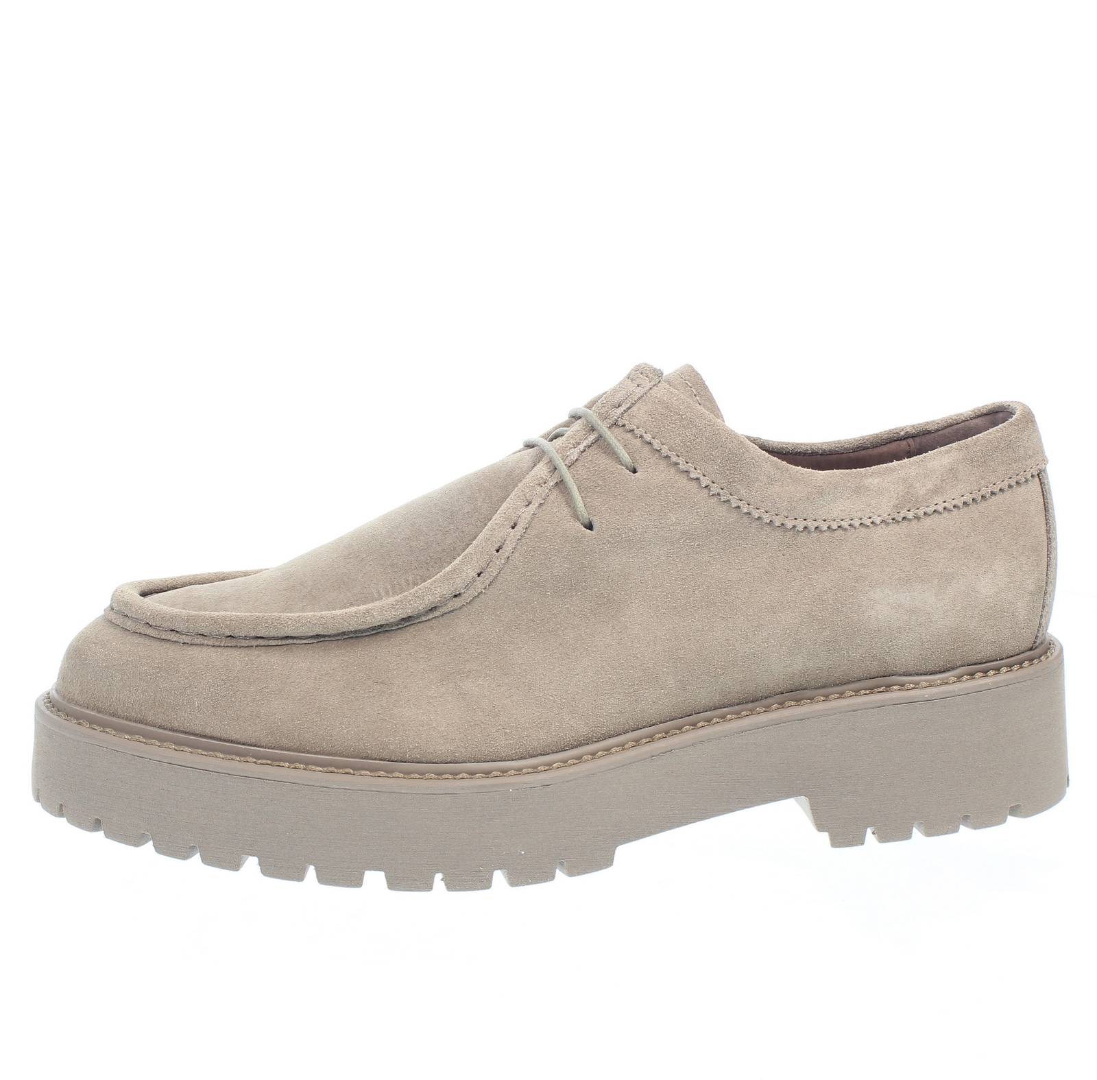 NEROGIARDINI Stringate carrarmato in Suede Donna beige Foto 3