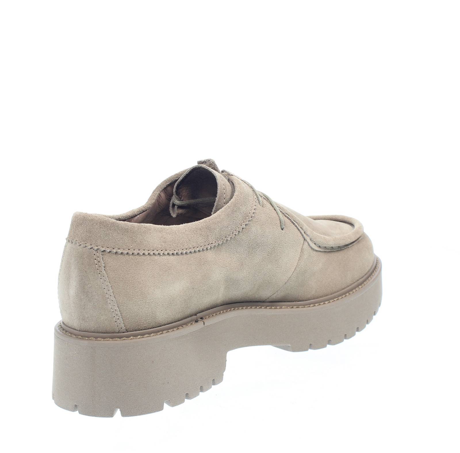 NEROGIARDINI Stringate carrarmato in Suede Donna beige Foto 4