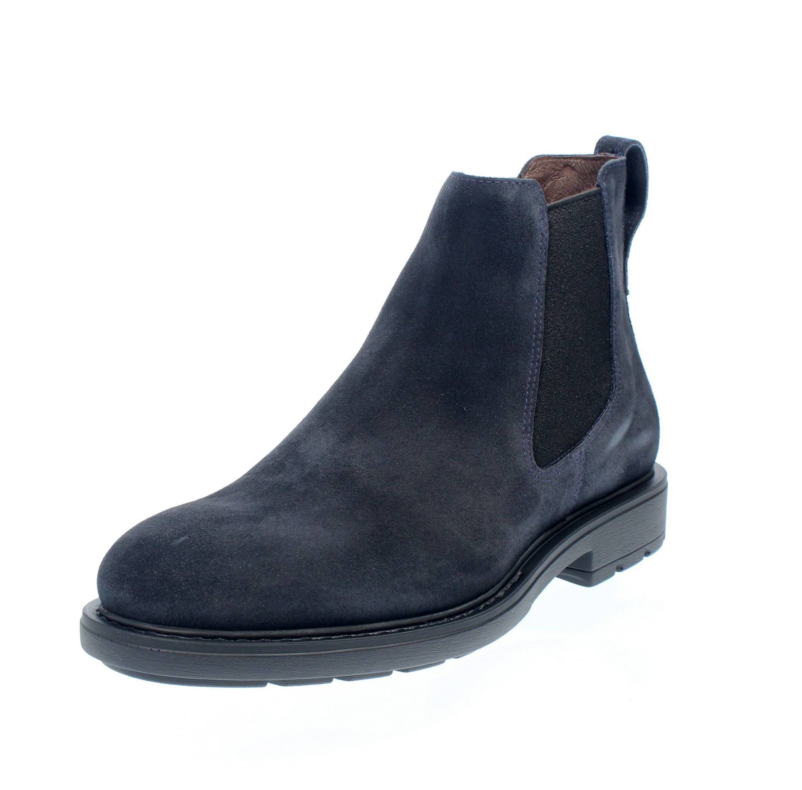 Ботинки Челси Nerogiardini из замши синего цвета - Uomo Scarpe Stivaletti Chelsea