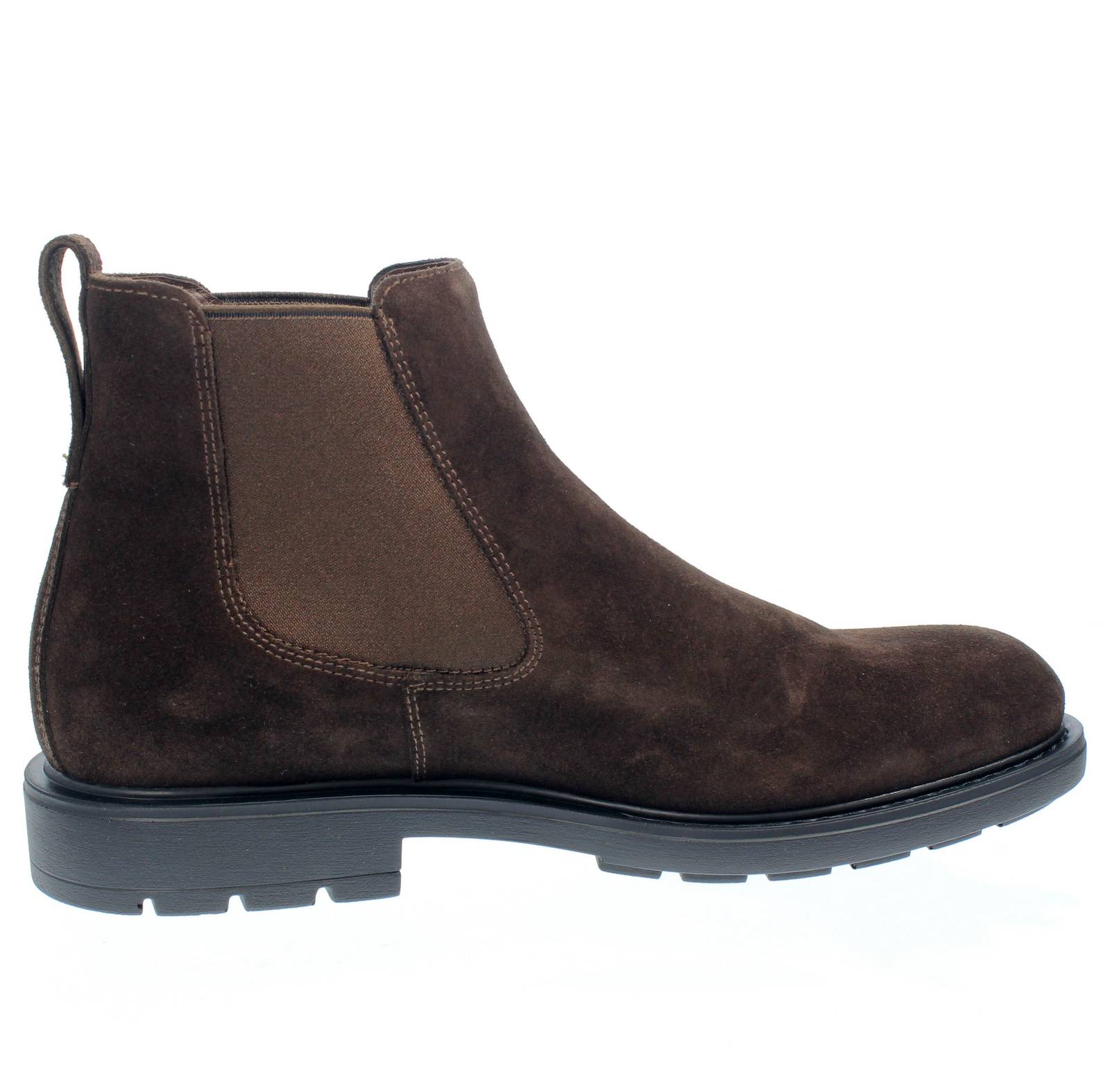 NEROGIARDINI Bottes Chelsea en daim Homme brun marron Photo 2