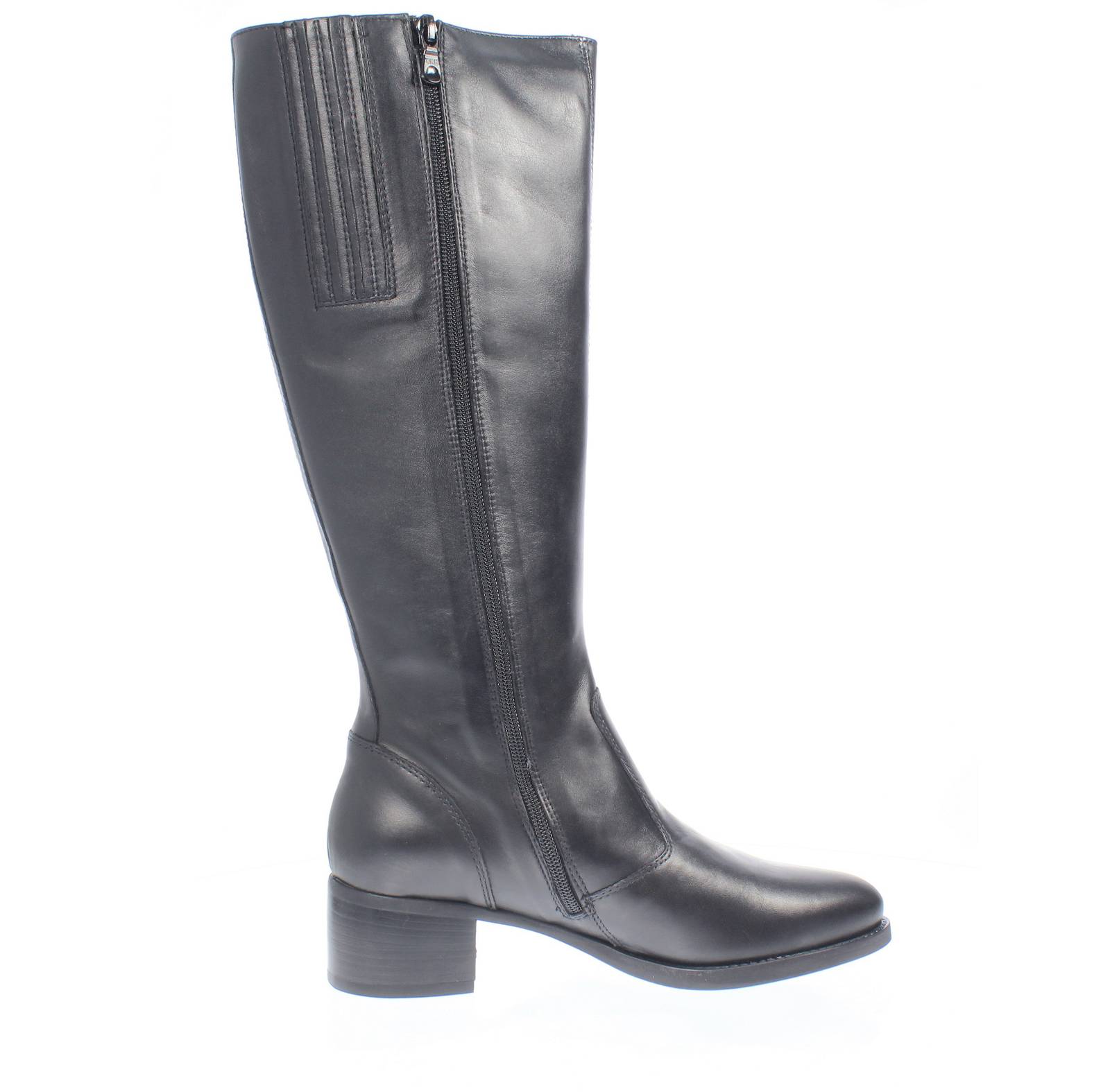 NEROGIARDINI Lederstiefel mit Absätzen Damen schwarz Foto 2