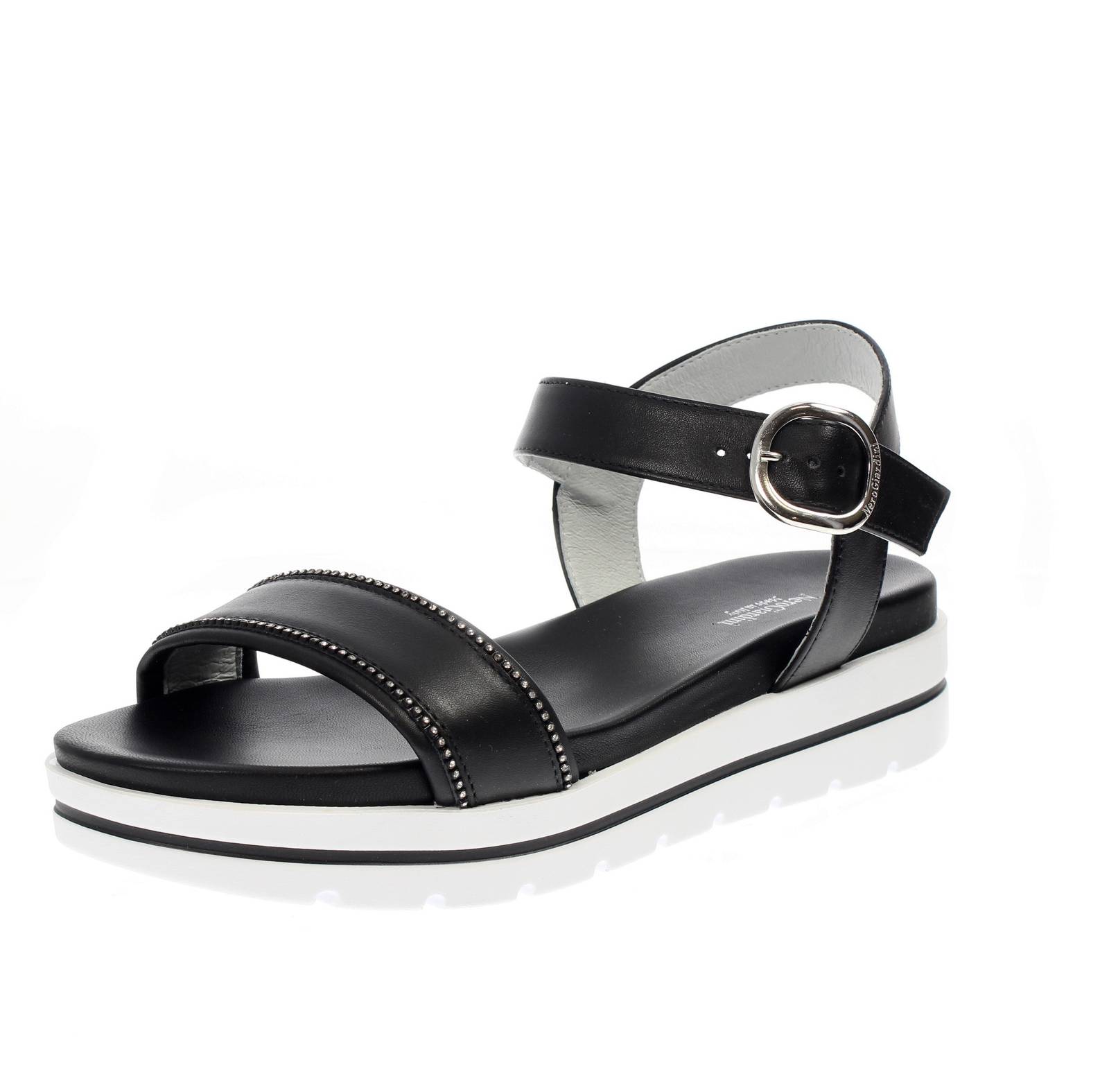 Плато Сандали Нероджардини В Пелле Неро - Плато Сандали Донна Скарпе