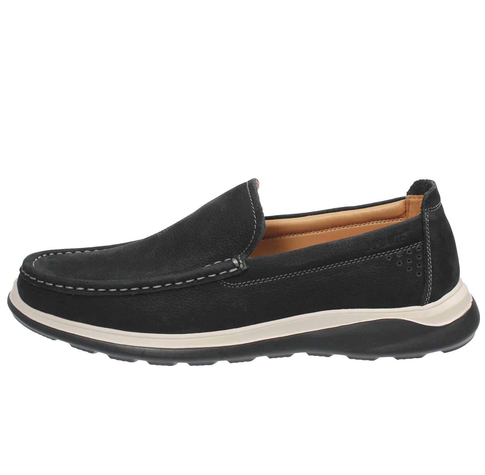 IMPRONTE Torcello Slip On - Mocassins en cuir Homme bleu Photo 3