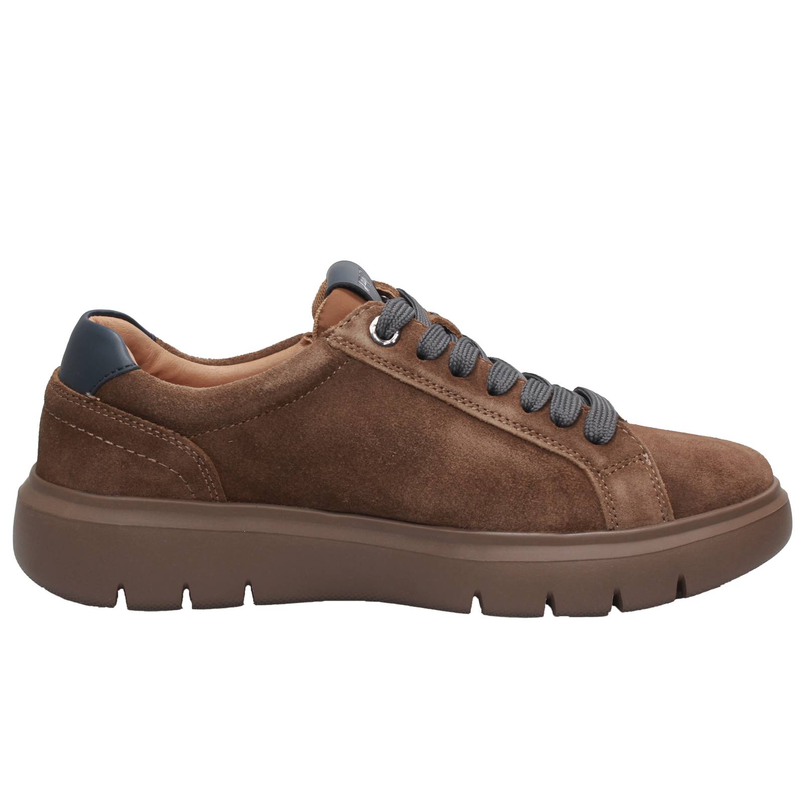 IMPRONTE Venier Zip - Sneakers en daim Homme marron Photo 2