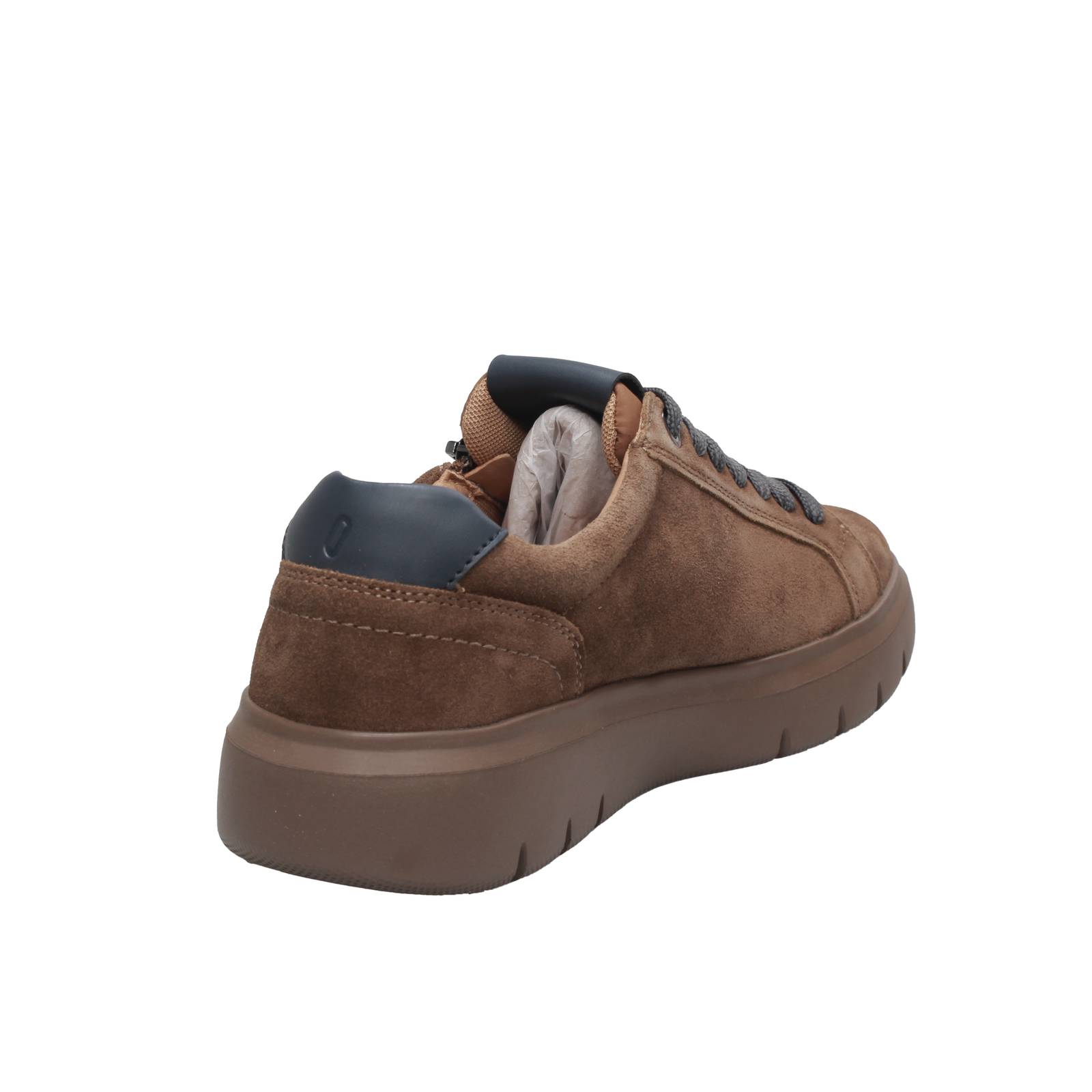 IMPRONTE Venier Zip - Sneakers en daim Homme marron Photo 4