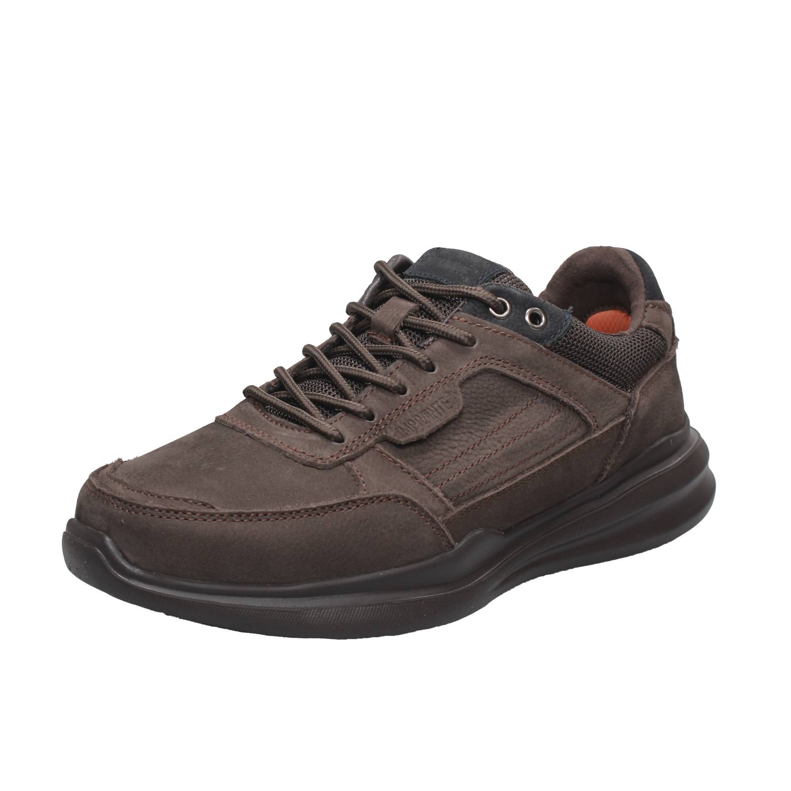 IMPRONTE San Polo - Sneakers en daim Homme marron