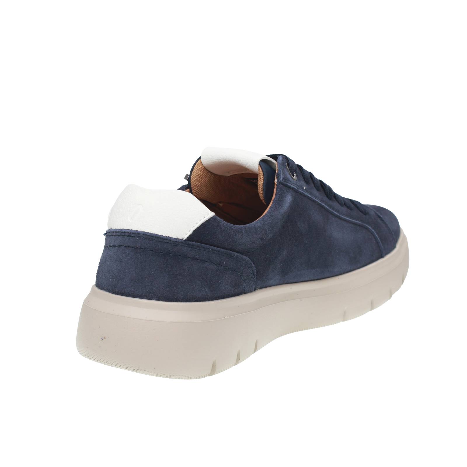 IMPRONTE Venier Zip - Sneakers in Suede Man blue Photo 4