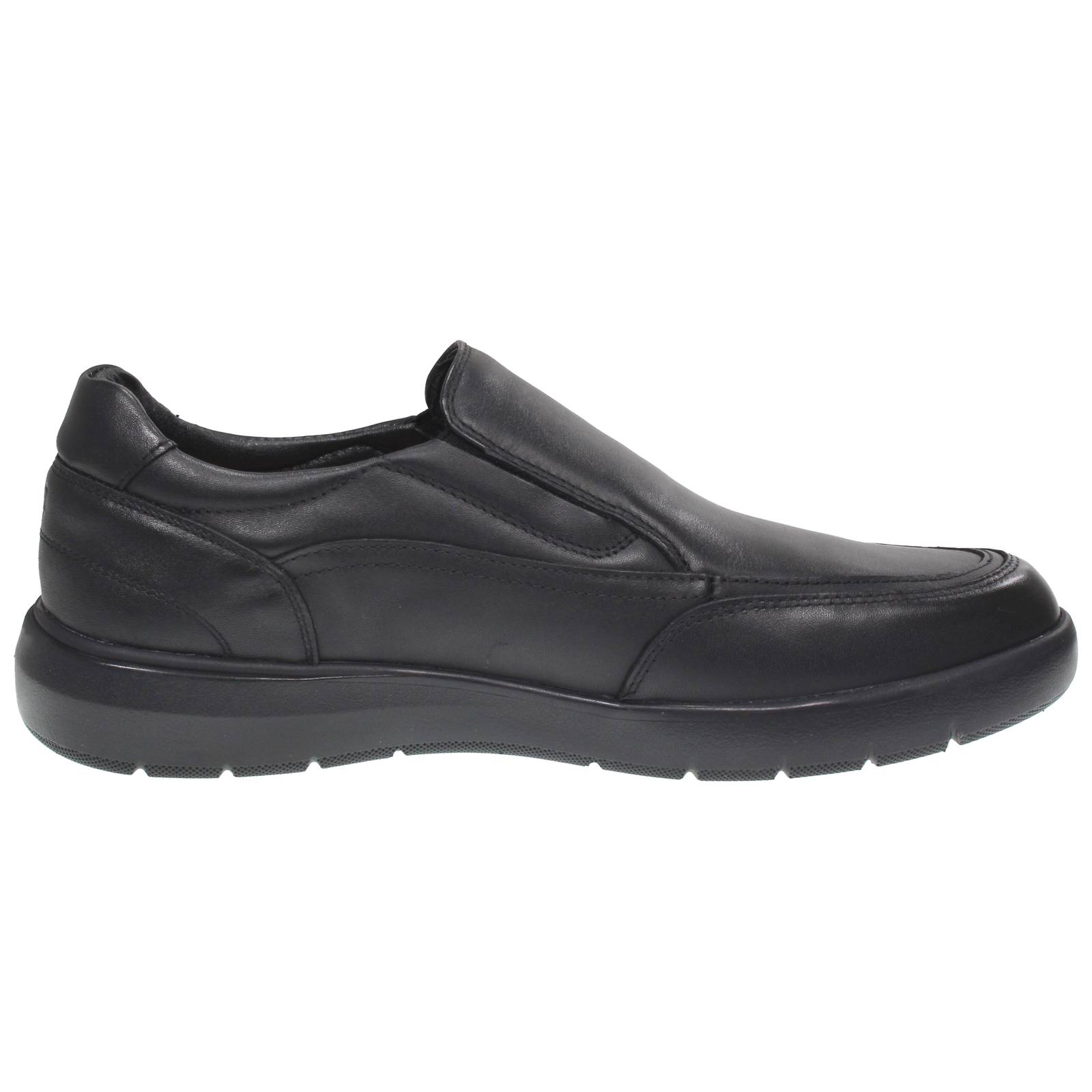 IMPRONTE Stucky - Slip On in Pelle Uomo nero Foto 2