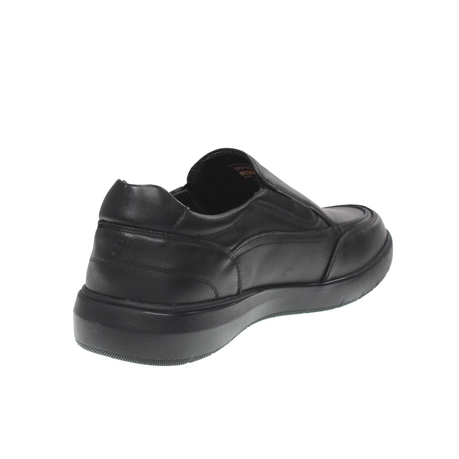 IMPRONTE Stucky - Slip On in Pelle Uomo nero Foto 4