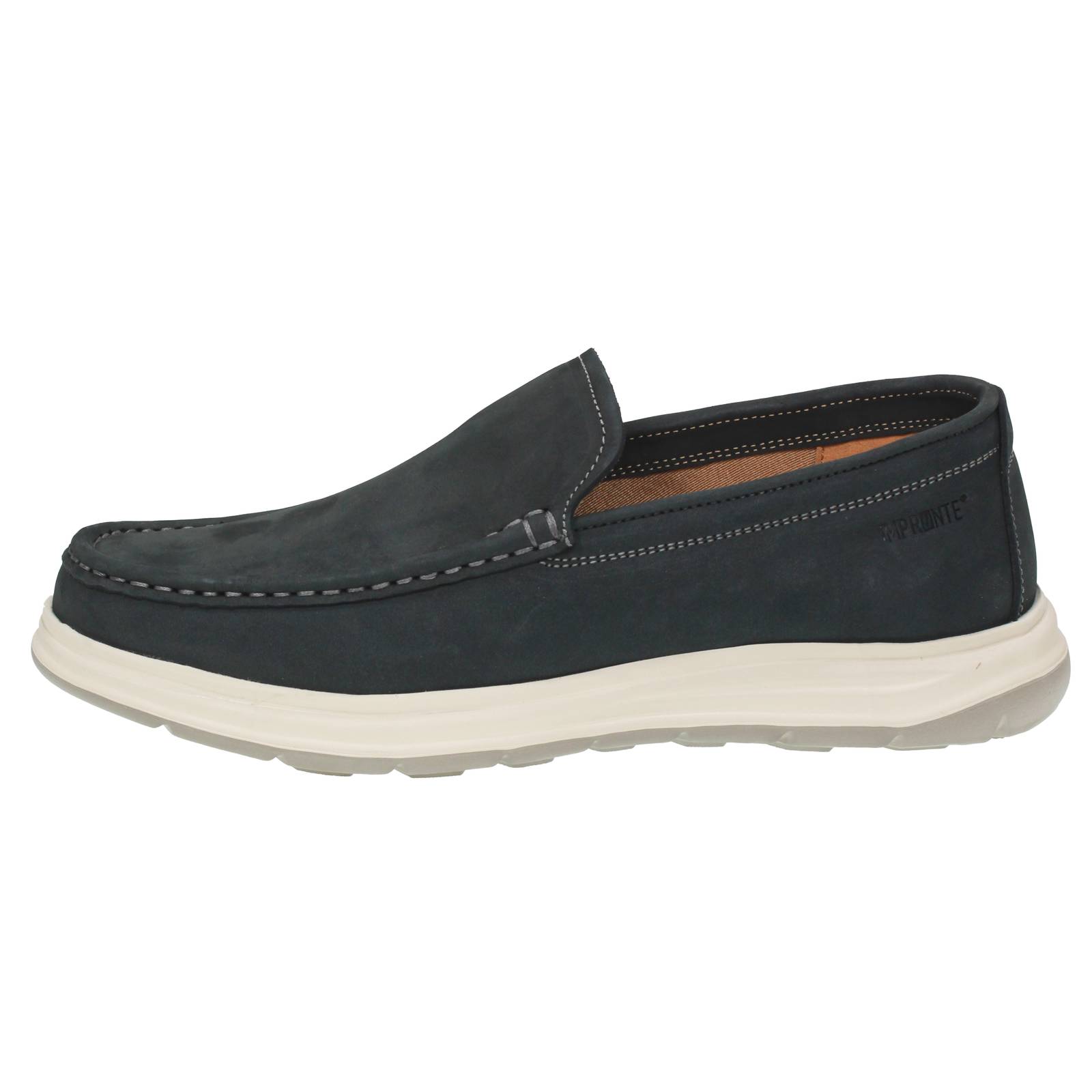 IMPRONTE Torcello - Mocassins en daim Homme bleu Photo 3