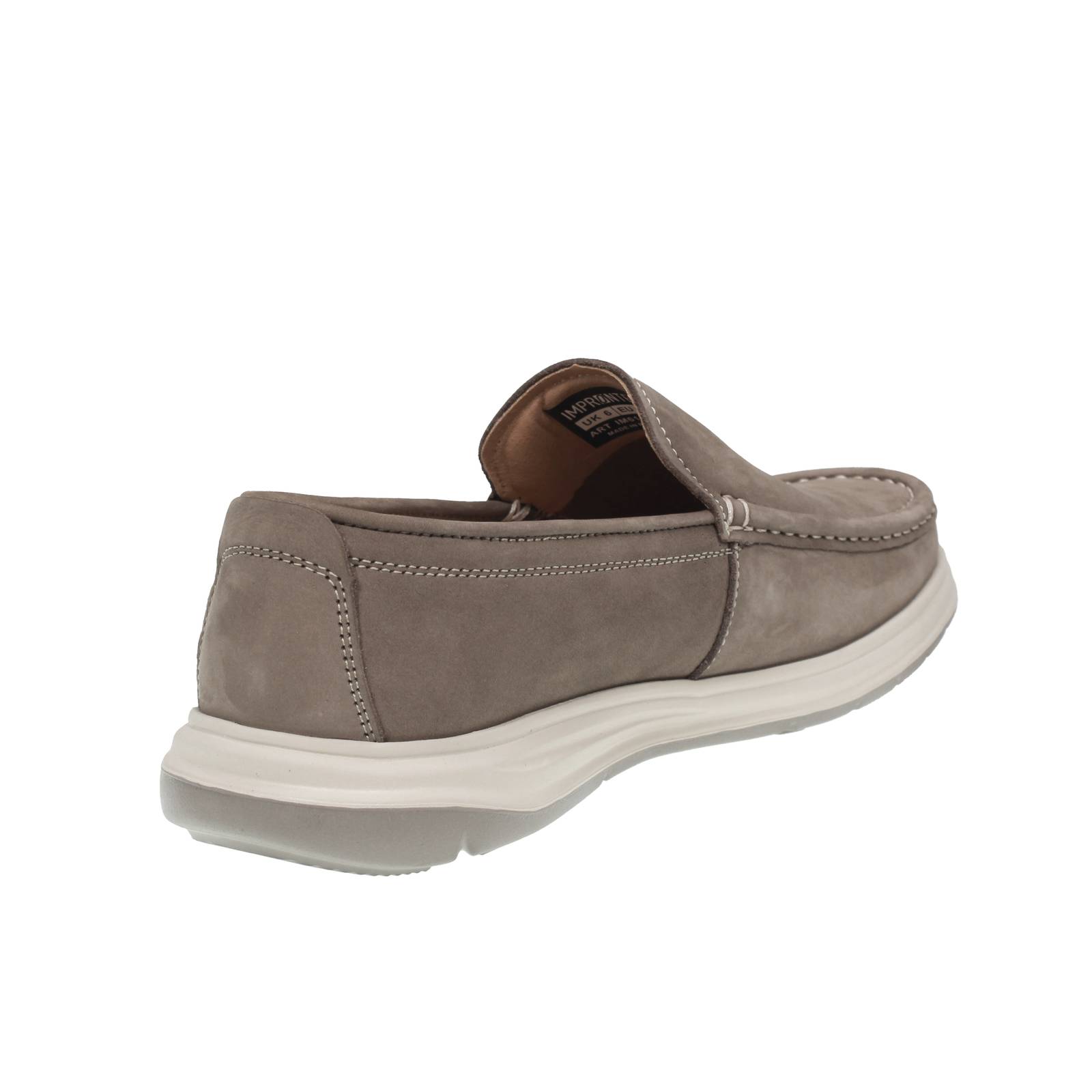 IMPRONTE Torcello - Mocassins en daim Homme sable Photo 4