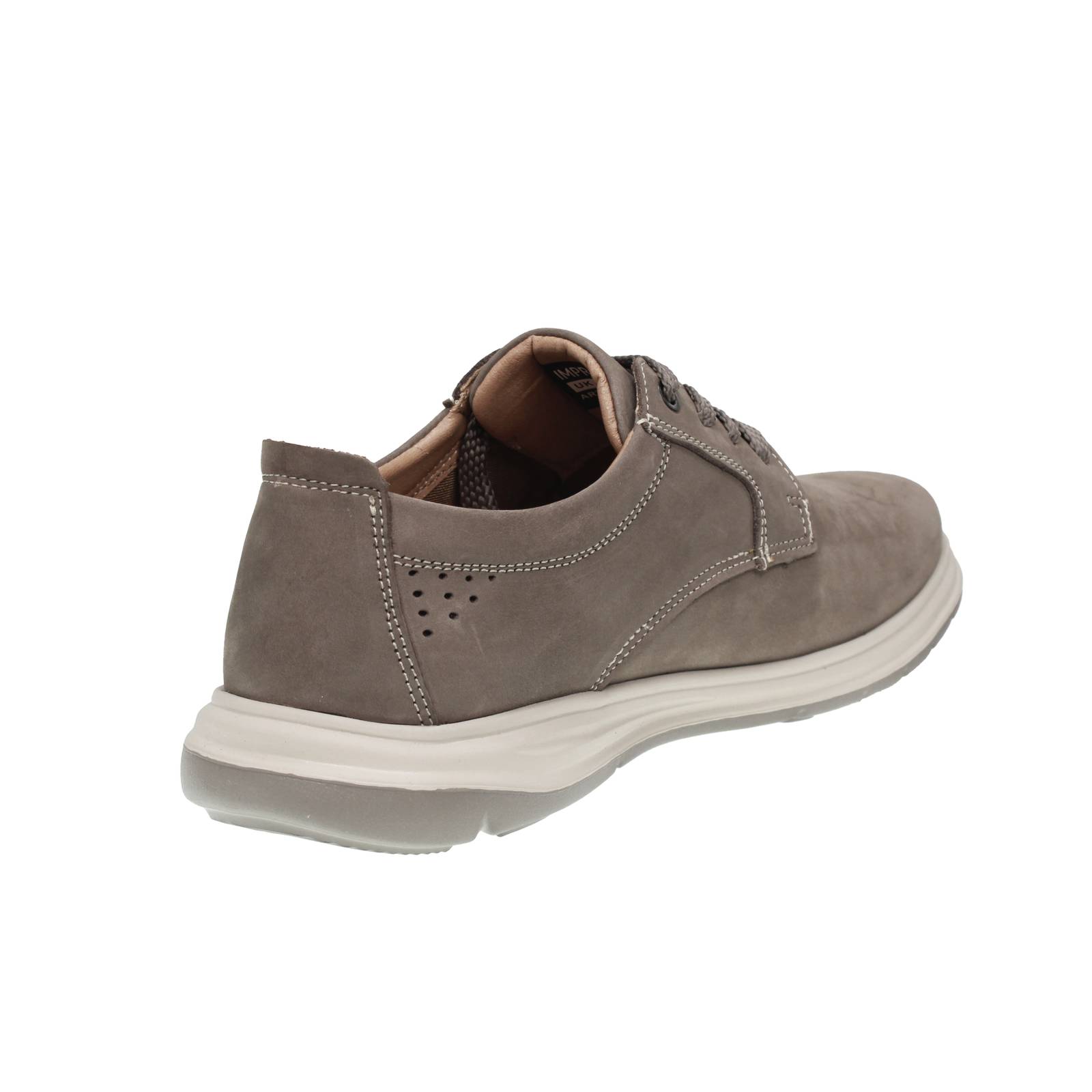 IMPRONTE Torcello - Lacets de derby en daim Homme sable Photo 4