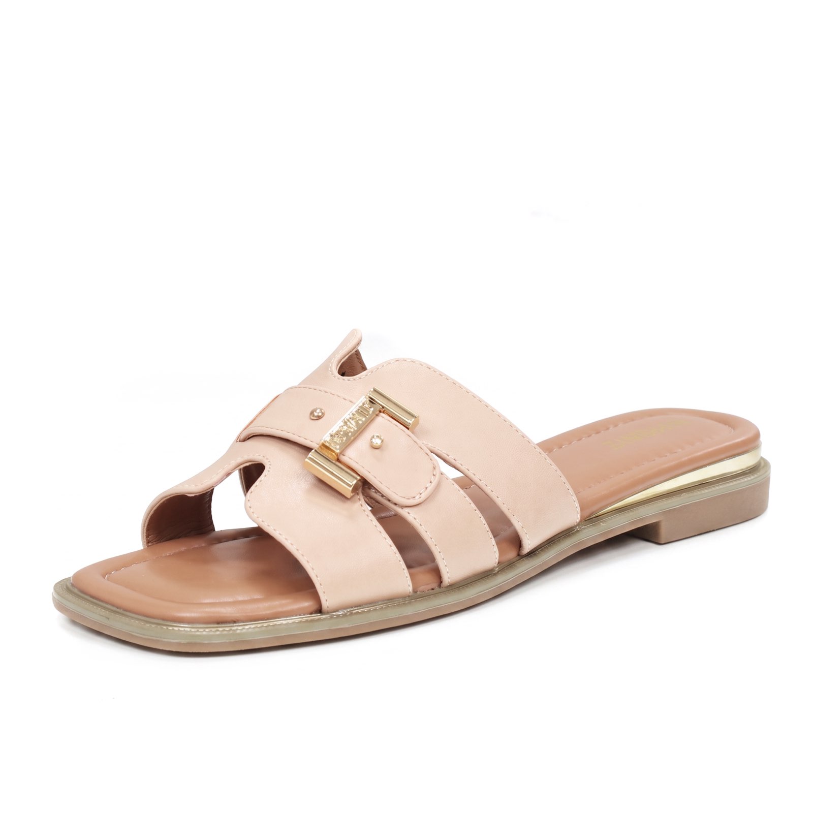 IMPRONTE Serenella - Pantoufles à bride Femme beige