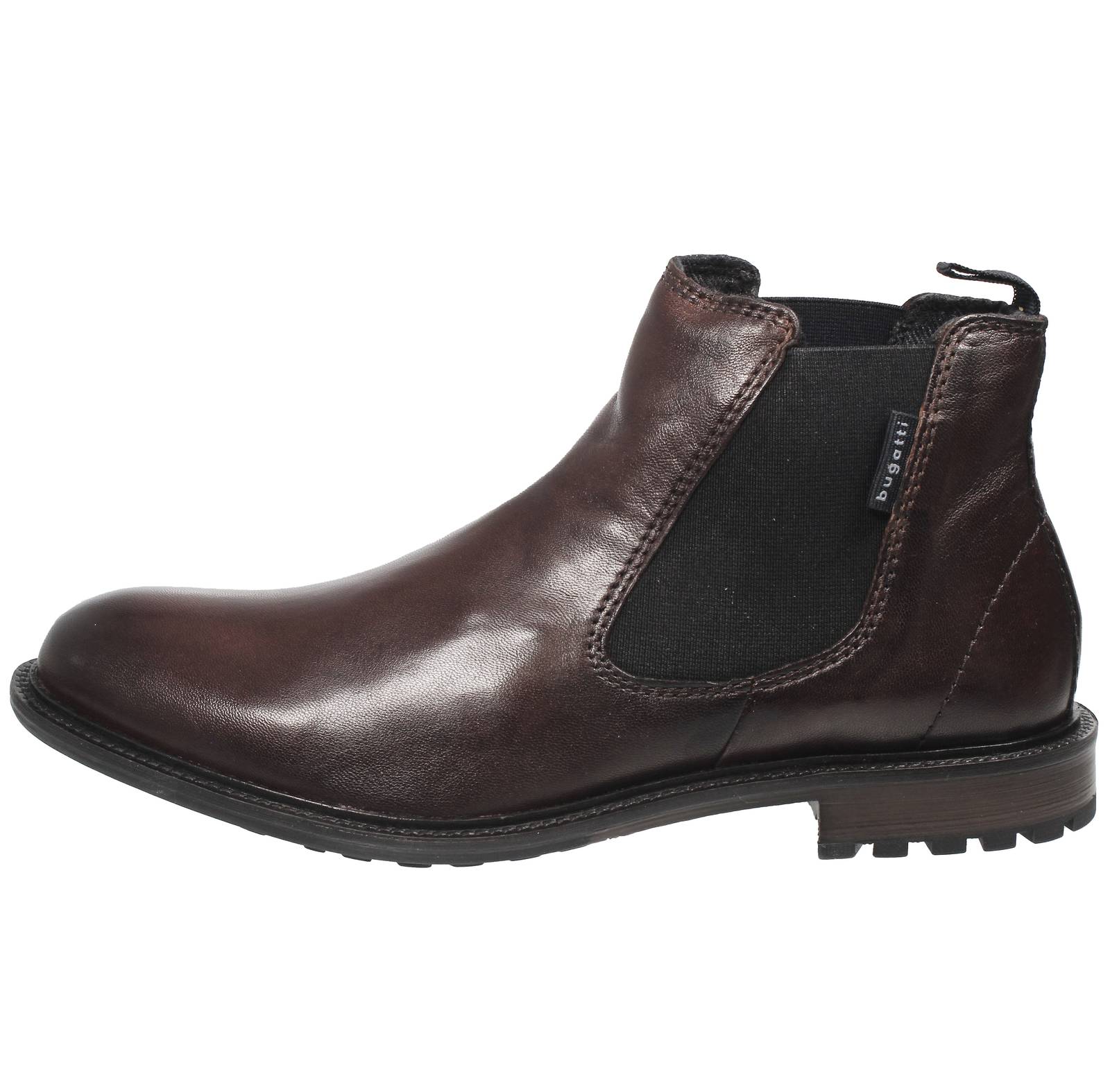 BUGATTI Bonifacio - Bottines Chelsea en cuir Homme marron Photo 3