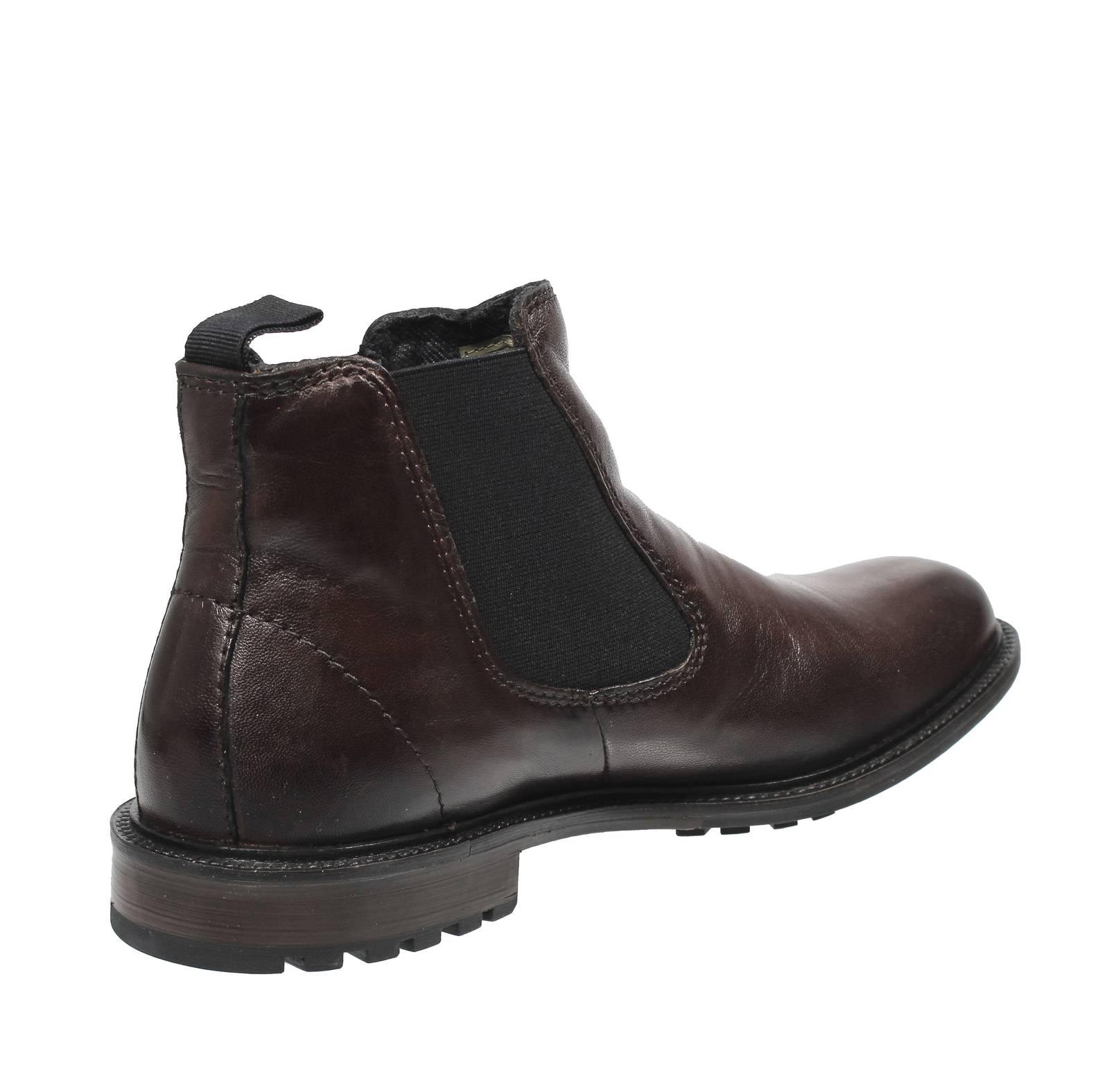 BUGATTI Bonifacio - Bottines Chelsea en cuir Homme marron Photo 4
