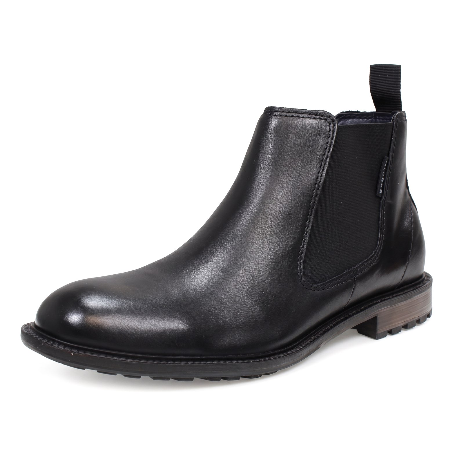 BUGATTI Bonifacio - Bottines Chelsea en cuir Homme noir