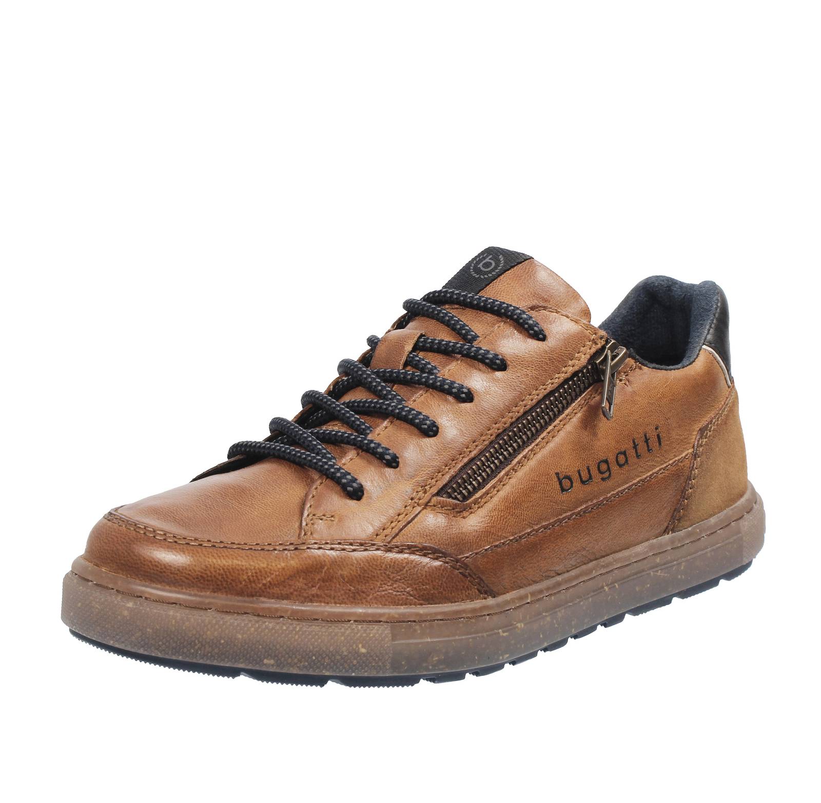 Bugatti Huberto - Кроссовки Basse In Pelle Marrone - Кроссовки Uomo Scarpe