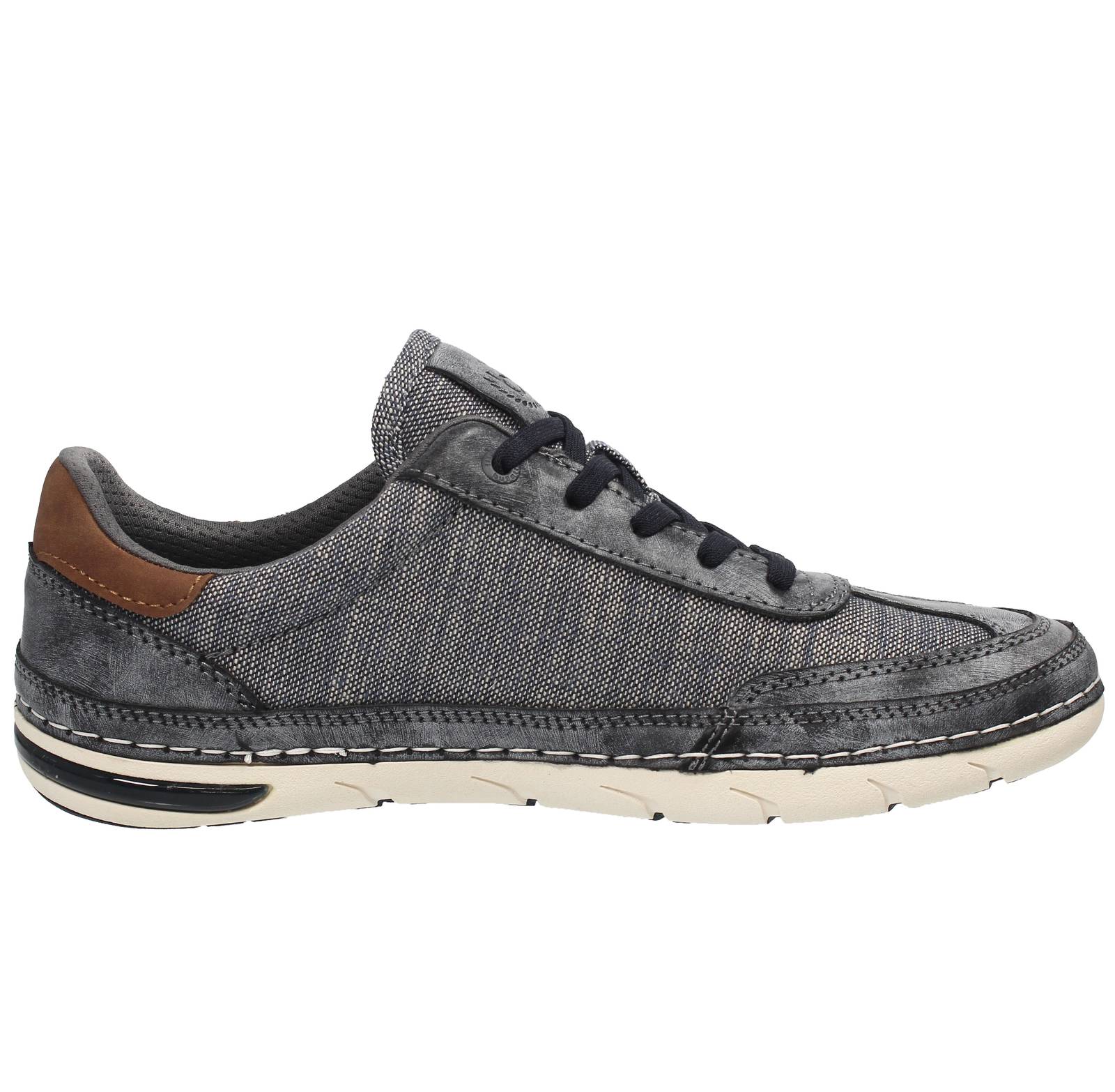 BUGATTI Gienas - Niedrige Stoffschuhe Herren blau Foto 2