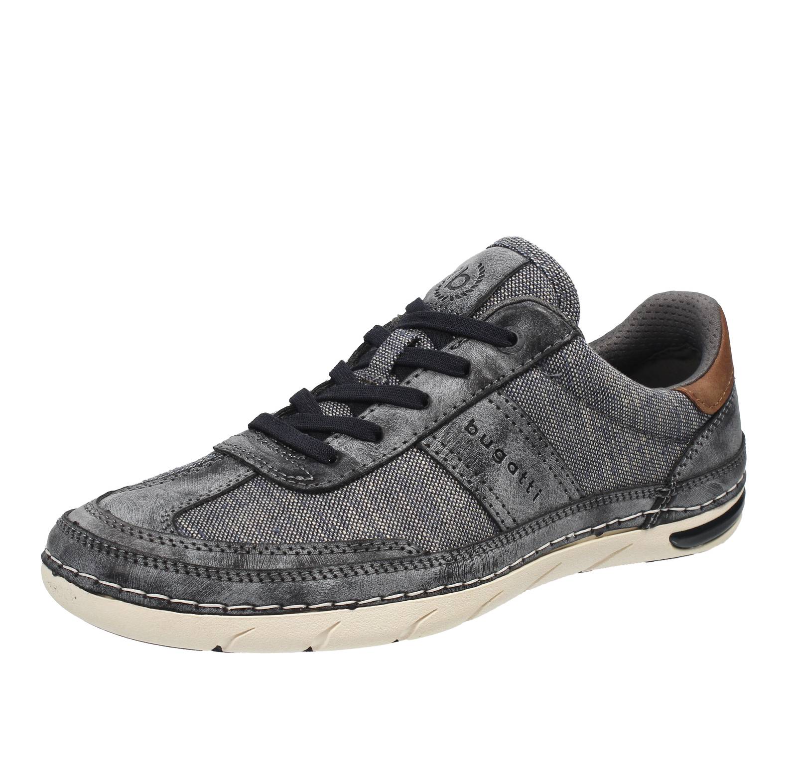BUGATTI Gienas - Sneakers basse in tessuto Uomo blu
