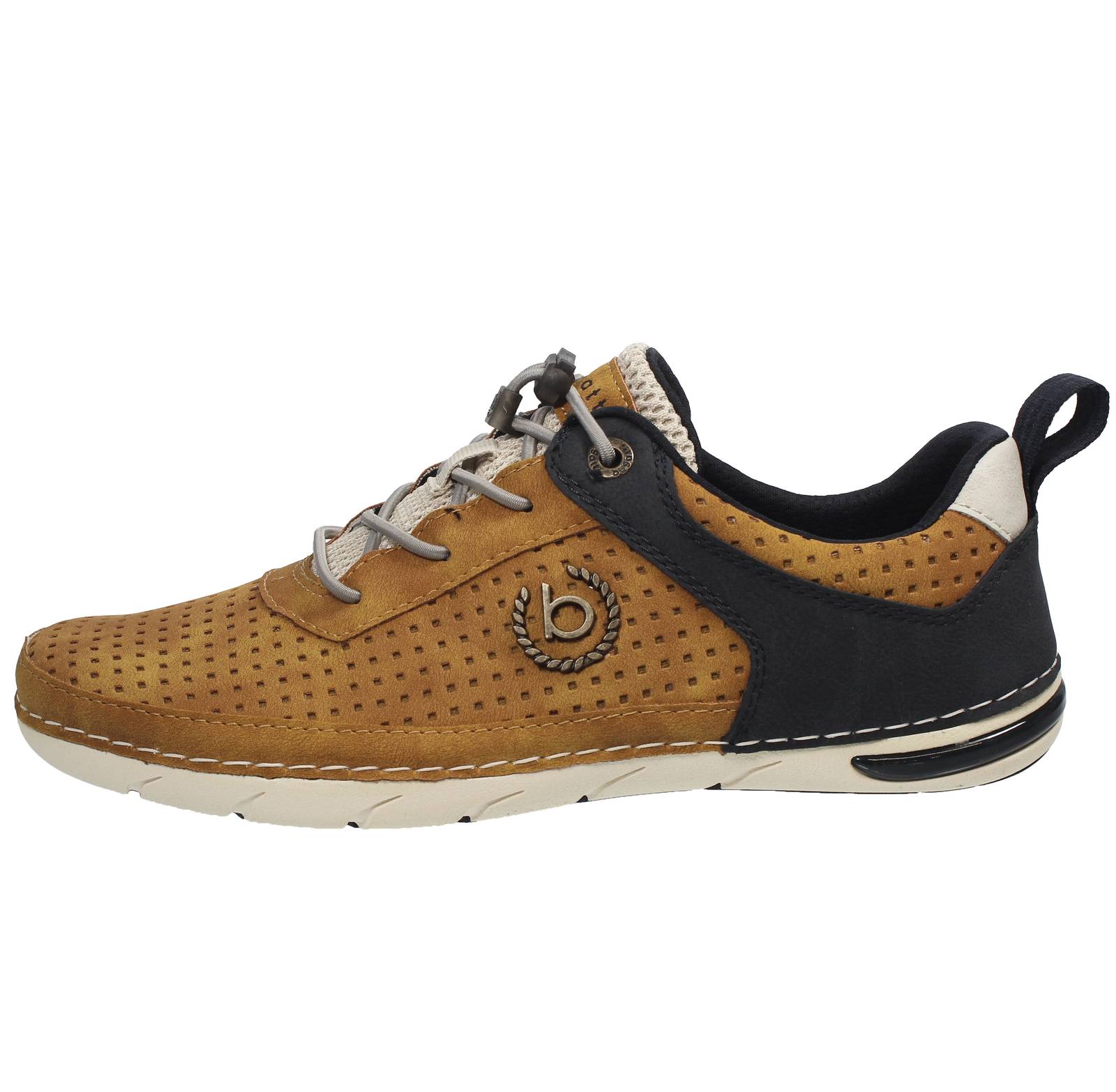 BUGATTI Gienas - Sneakers basses avec cordon de serrage Homme jaune Photo 3
