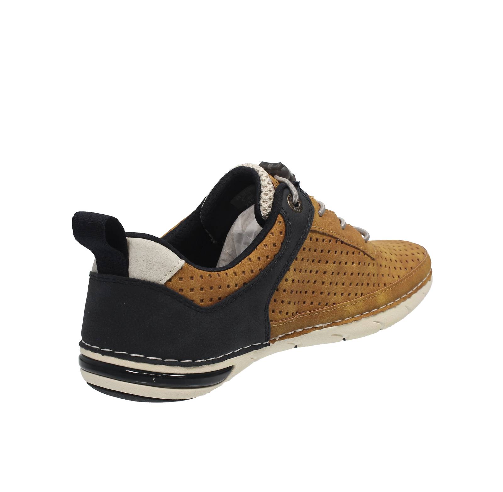 BUGATTI Gienas - Sneakers basses avec cordon de serrage Homme jaune Photo 4