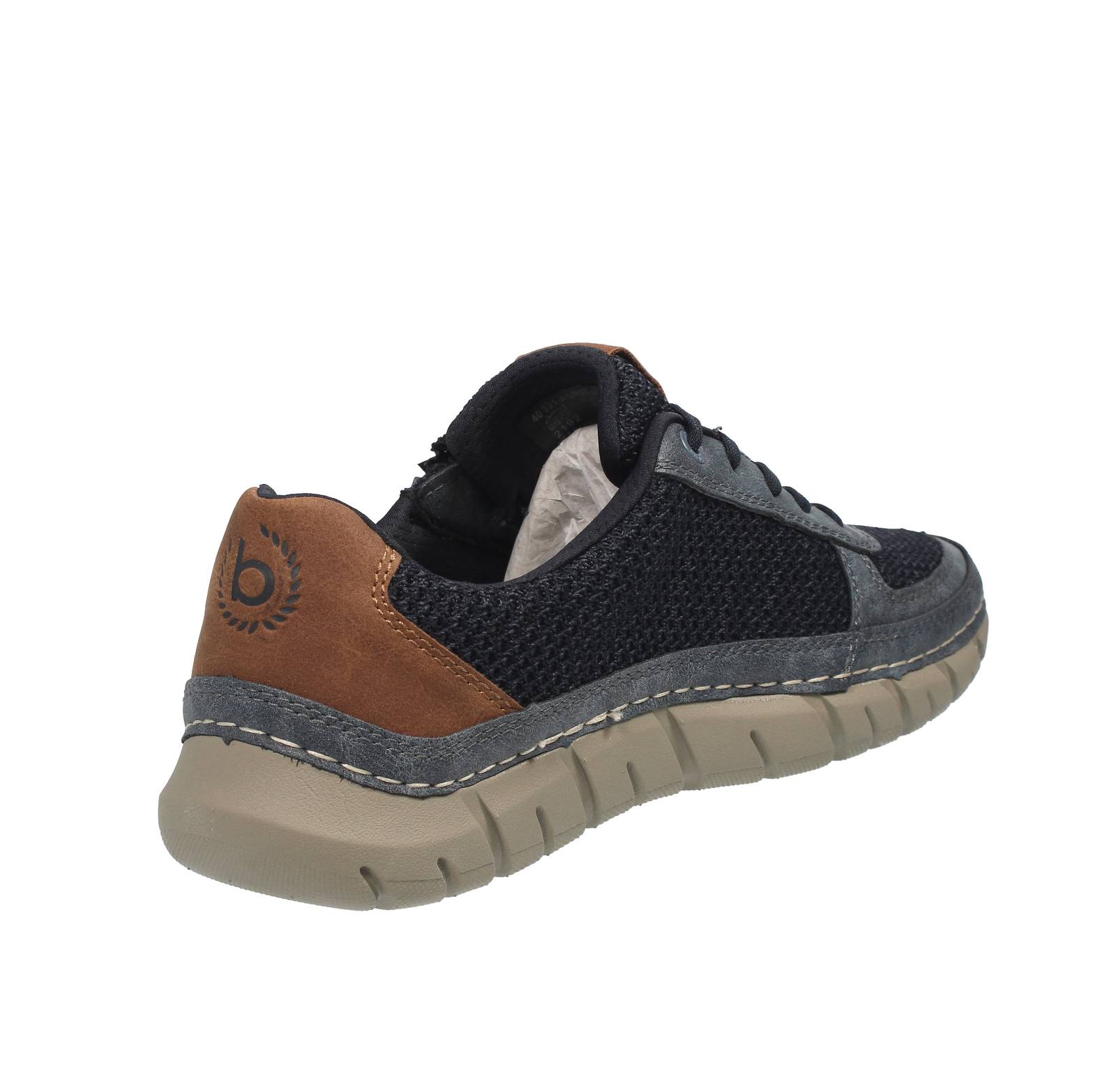 BUGATTI Comptor - Niedrig geschnittene Stoffschuhe Herren blau Foto 4