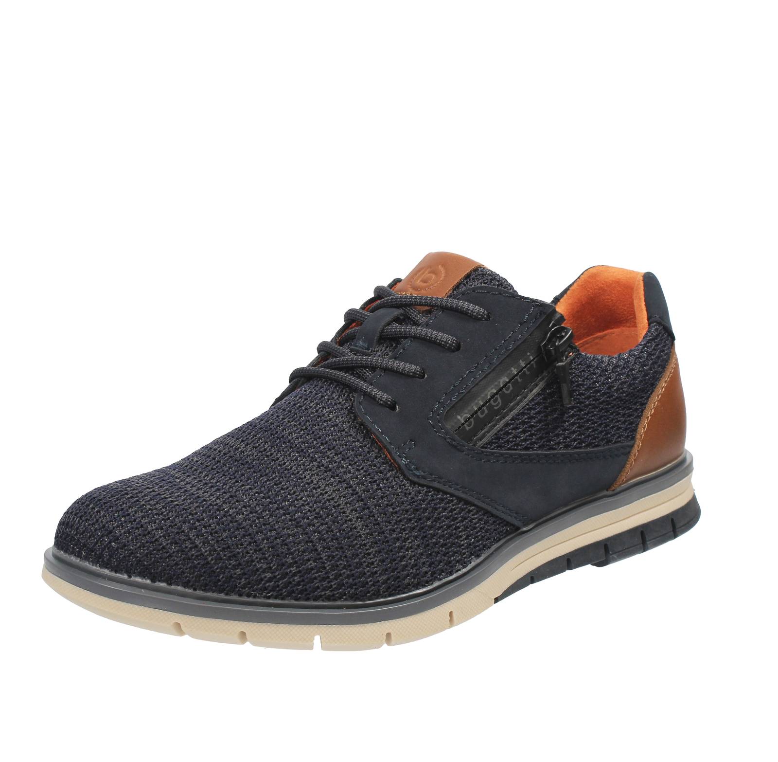 Bugatti Simone - Stringate Con Cerniera Blu - Спортивный костюм от Uomo Scarpe 18790₽
