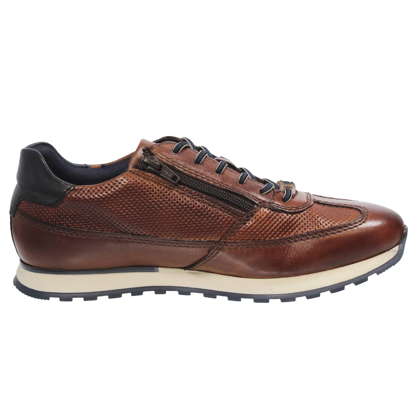 BUGATTI Ivar - Elegant Leather Sneakers Homme marron Photo 2