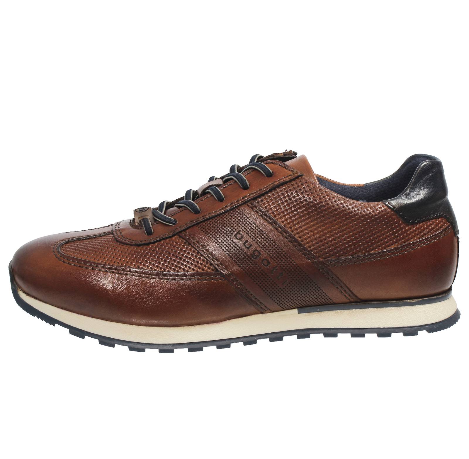 BUGATTI Ivar - Elegant Leather Sneakers Homme marron Photo 3