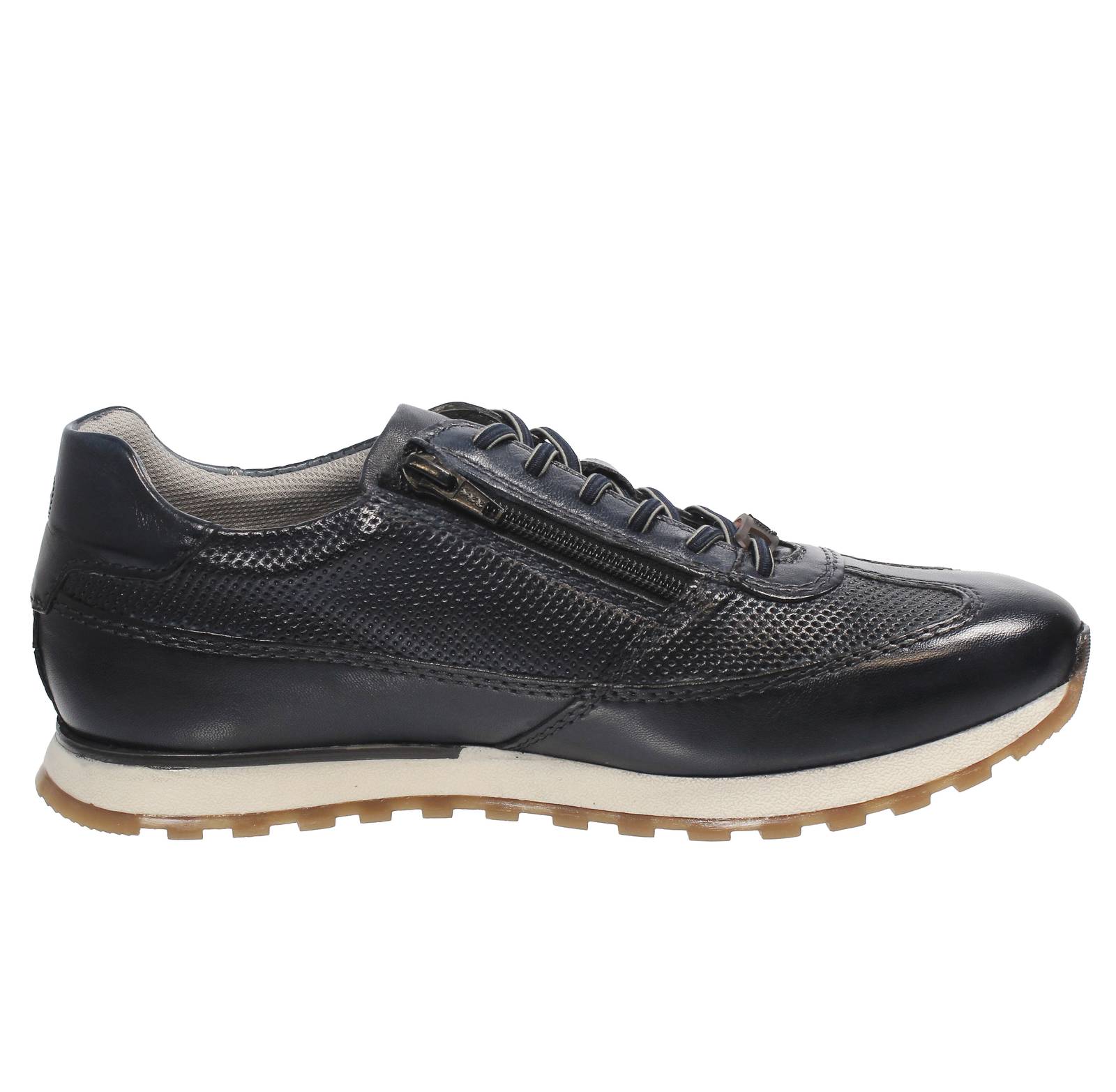 BUGATTI Ivar - Elegant Leather Sneakers Homme bleu Photo 2