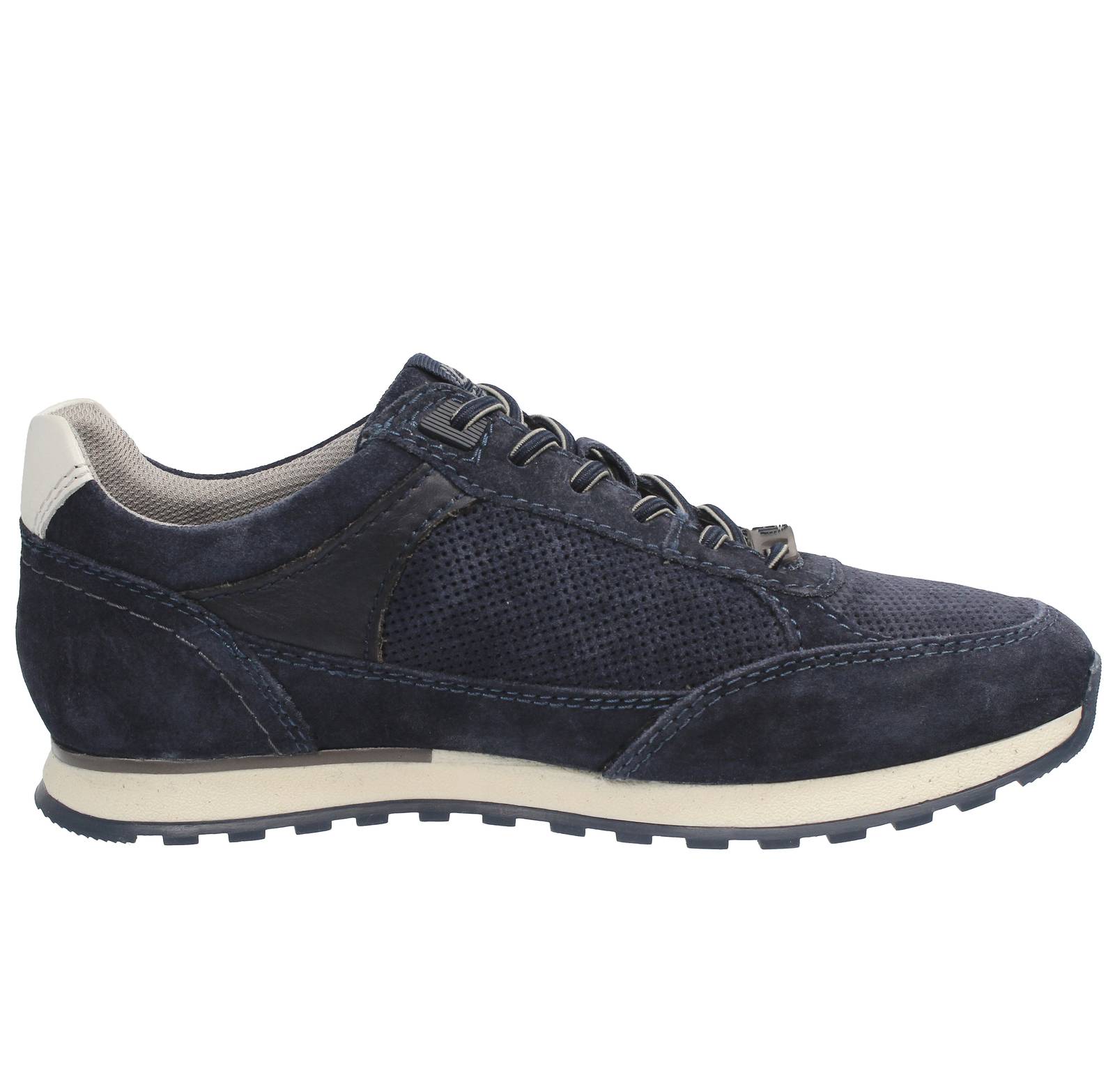 BUGATTI Ivar - Low Sneakers in Suede Man blue Photo 2