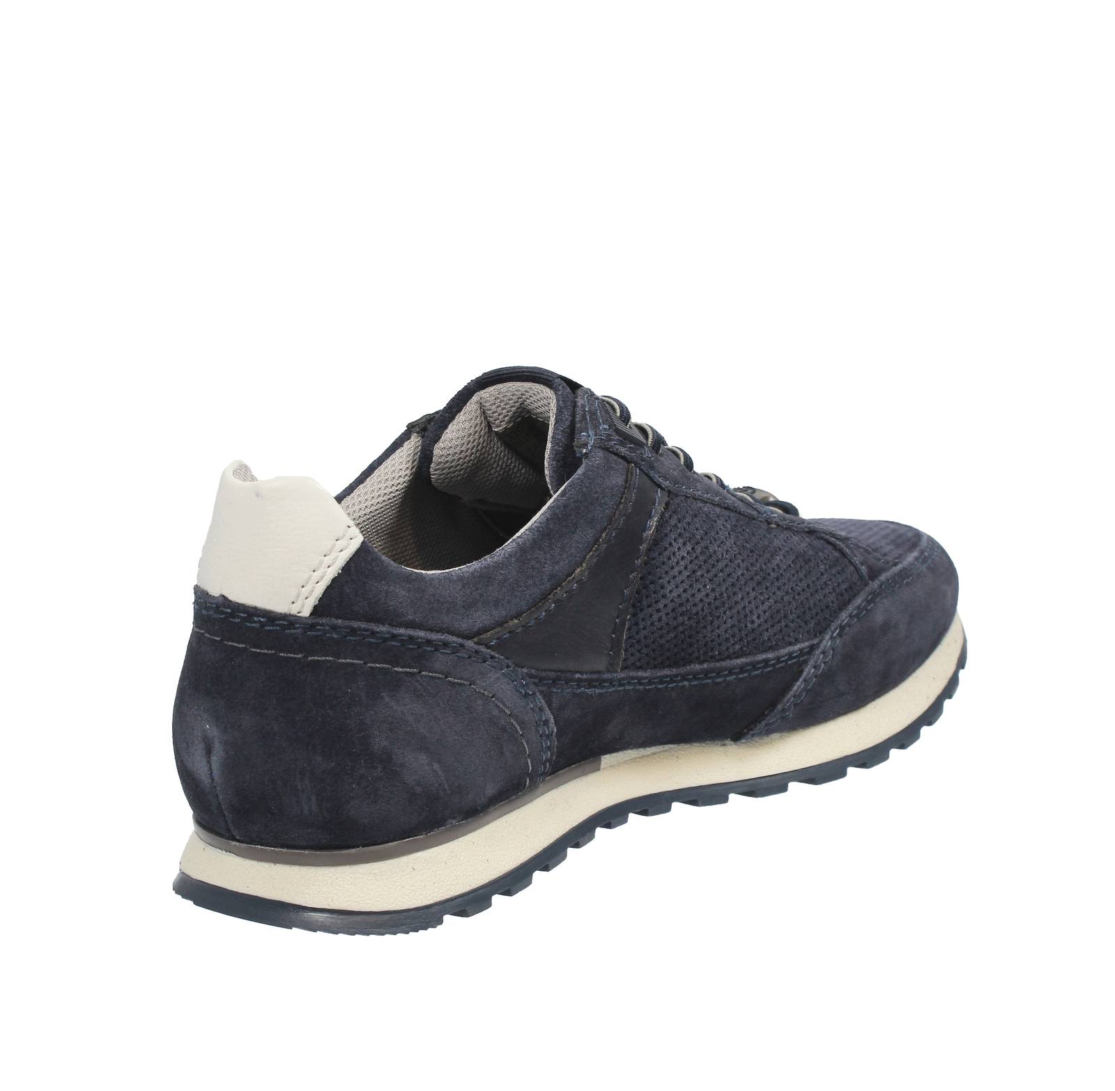 BUGATTI Ivar - Low Sneakers in Suede Man blue Photo 4