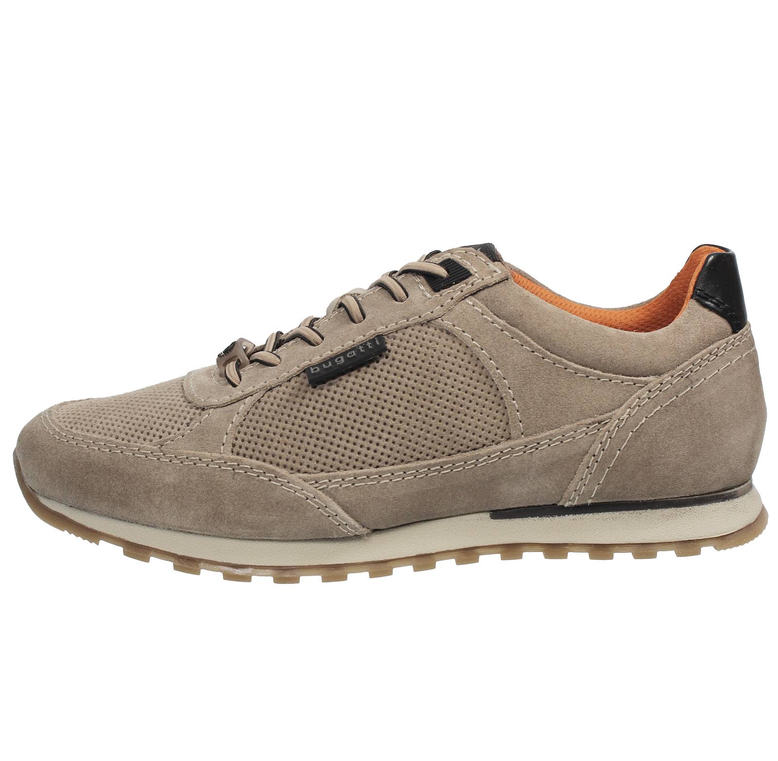 BUGATTI Ivar - Low Sneakers in Suede Man beige Photo 3