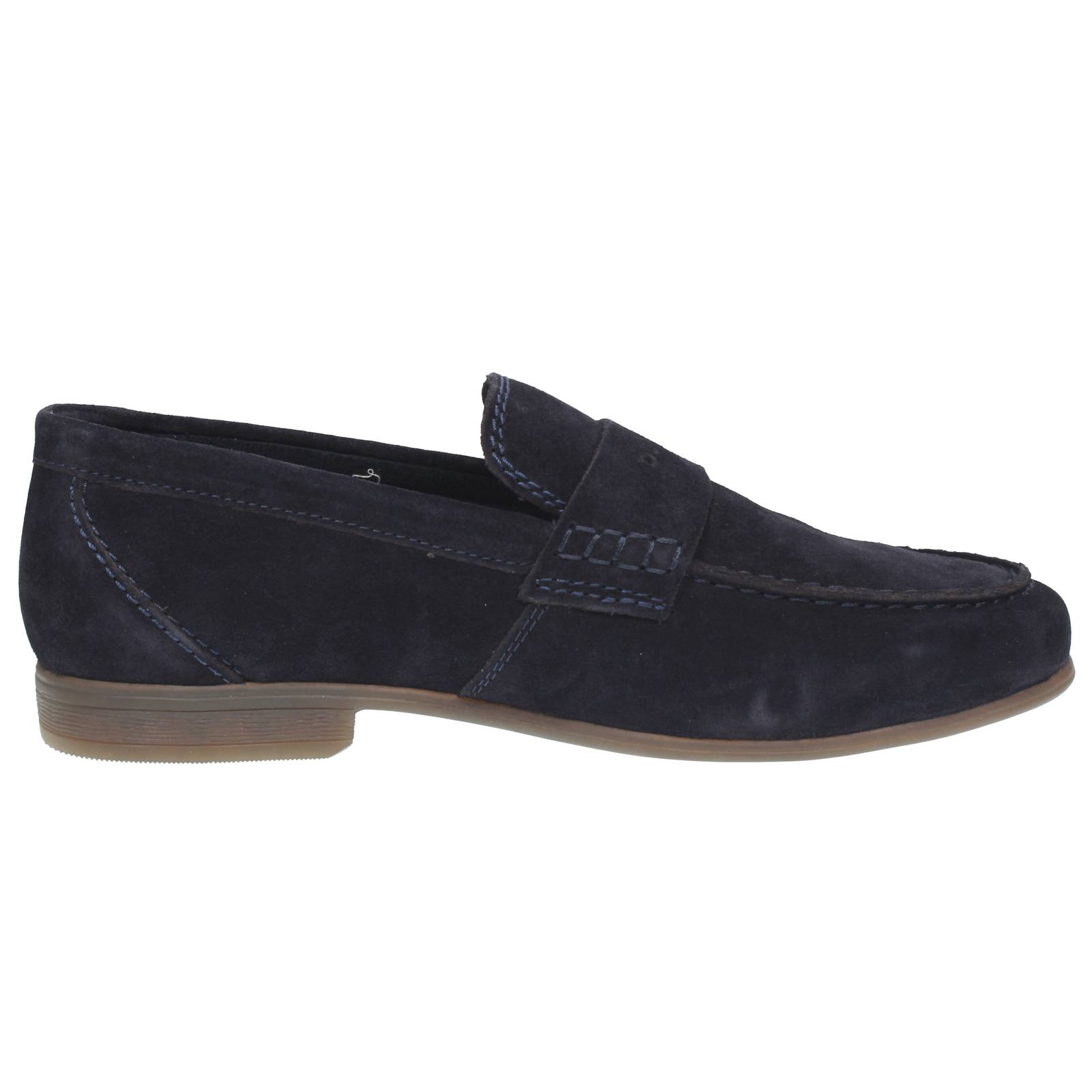 BUGATTI Trip - Mocassins en daim Homme bleu Photo 2