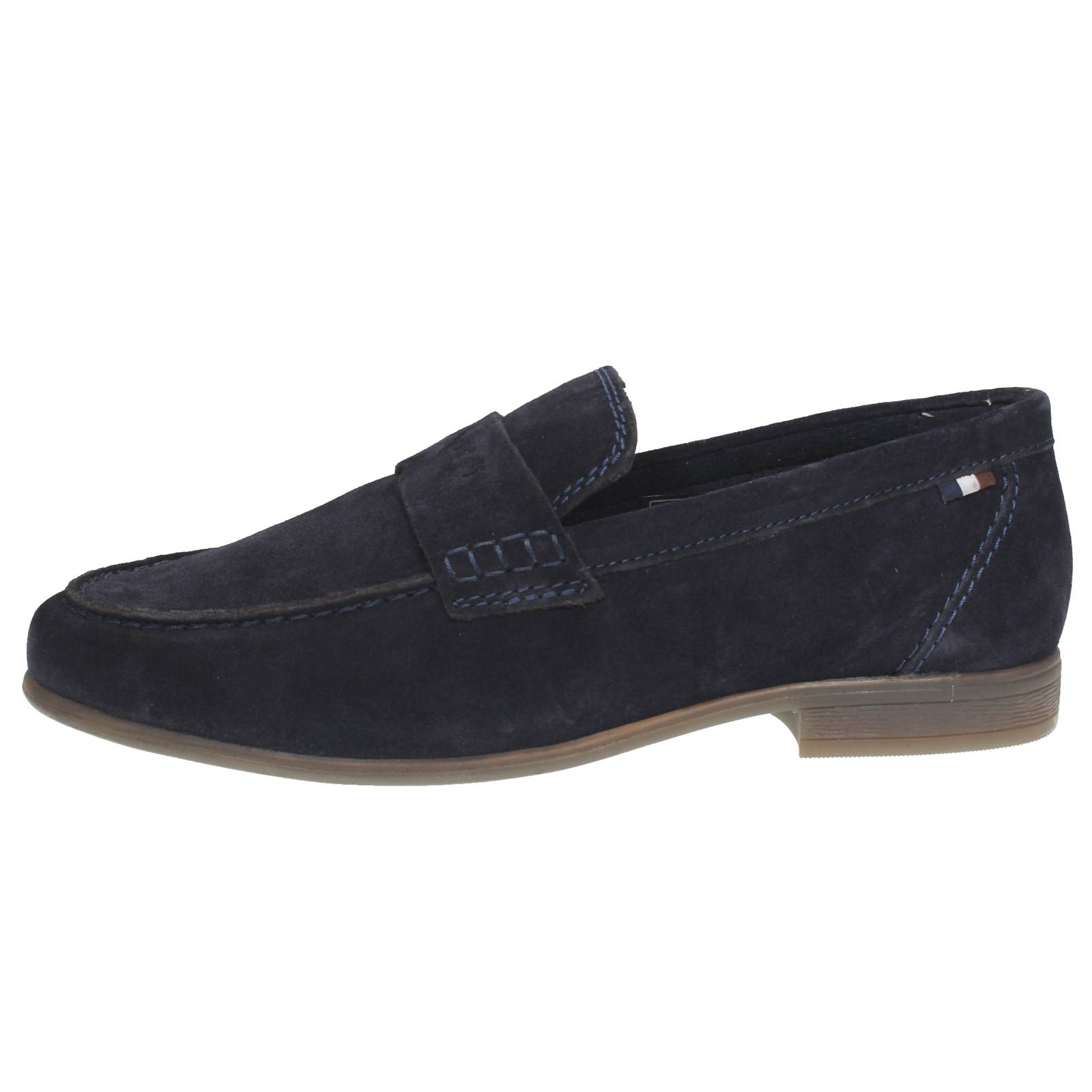BUGATTI Trip - Mocassins en daim Homme bleu Photo 3
