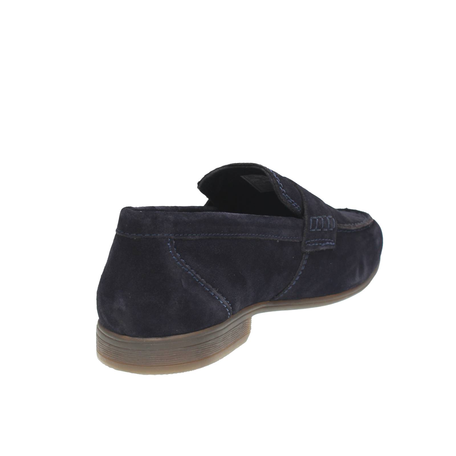 BUGATTI Trip - Mocassins en daim Homme bleu Photo 4
