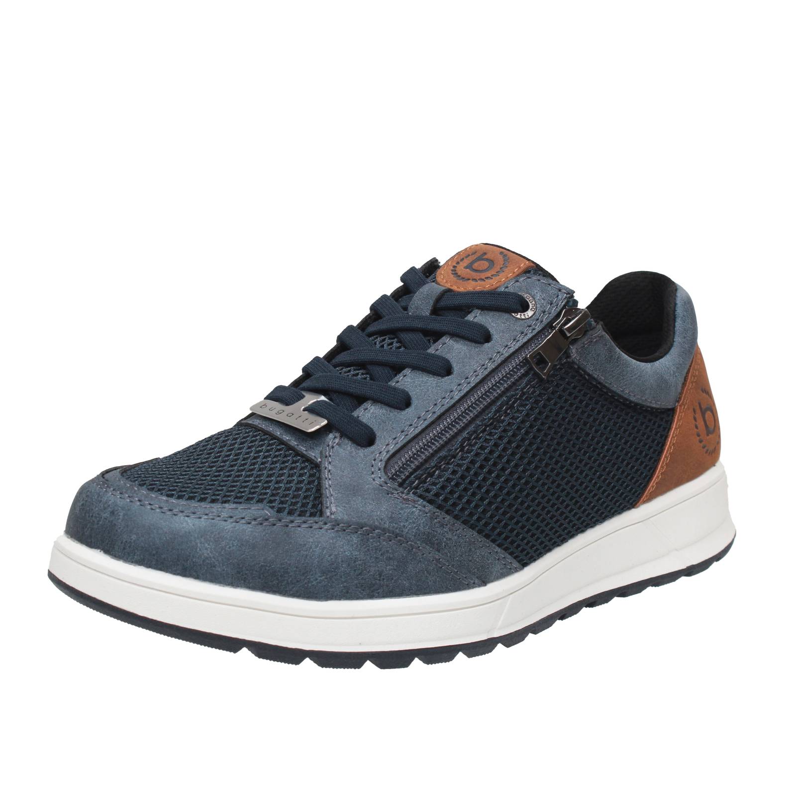 BUGATTI Artic - Sneakers basses avec fermeture éclair Homme bleu