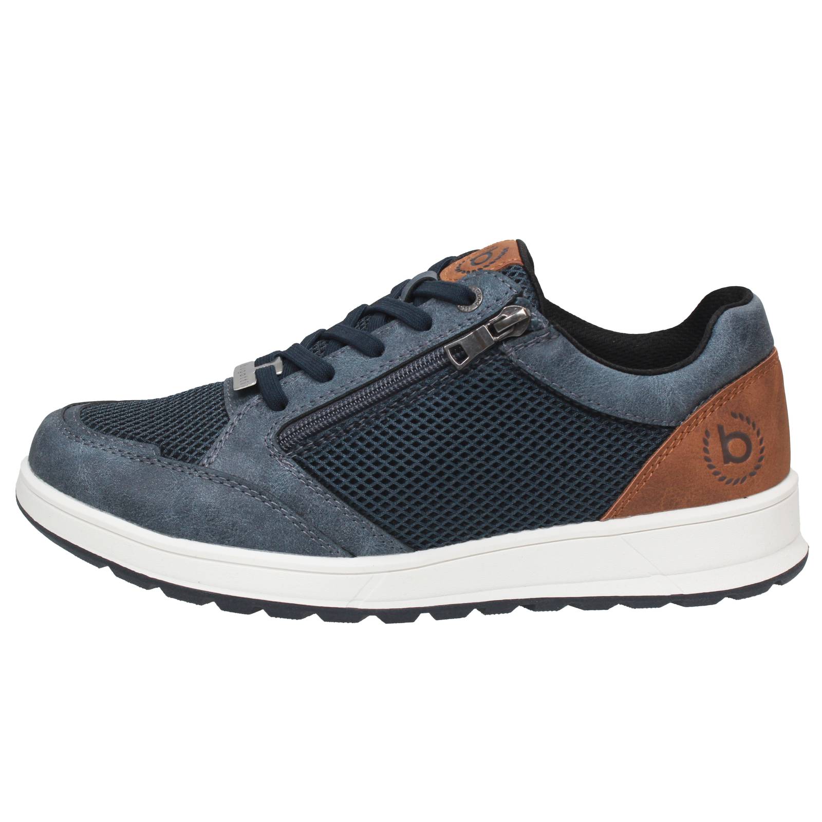 BUGATTI Artic - Sneakers basses avec fermeture éclair Homme bleu Photo 3