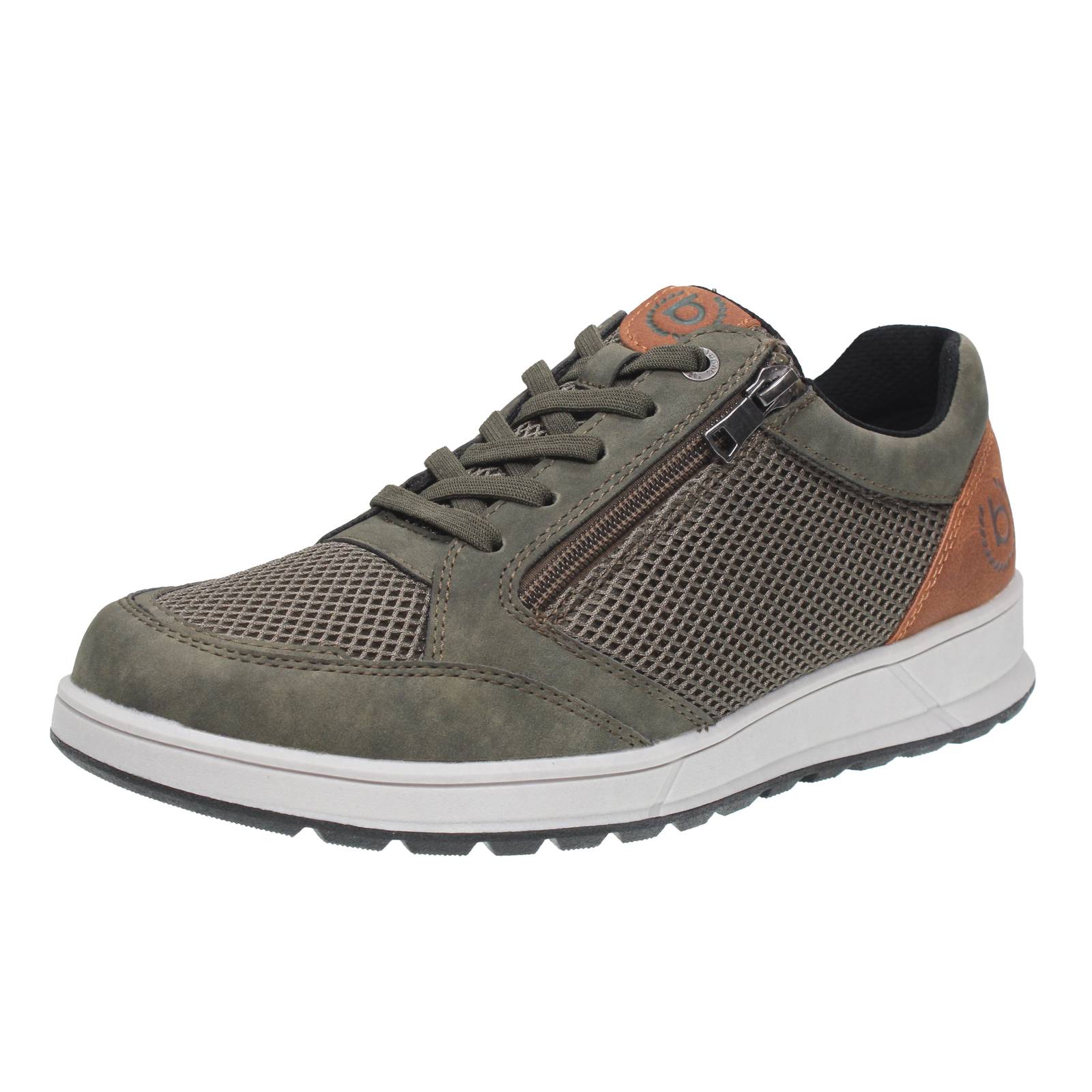 BUGATTI Artic - Sneakers basses avec fermeture éclair Homme vert
