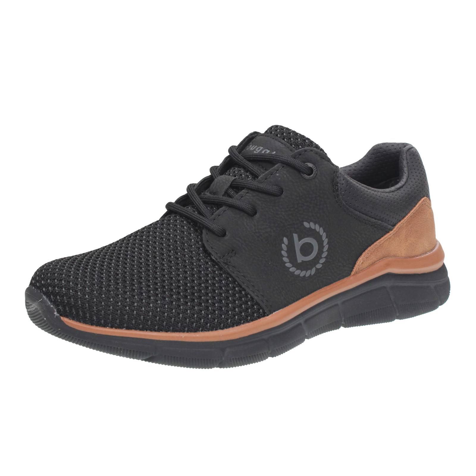 BUGATTI Soa - Sneakers légères en tissu Homme noir