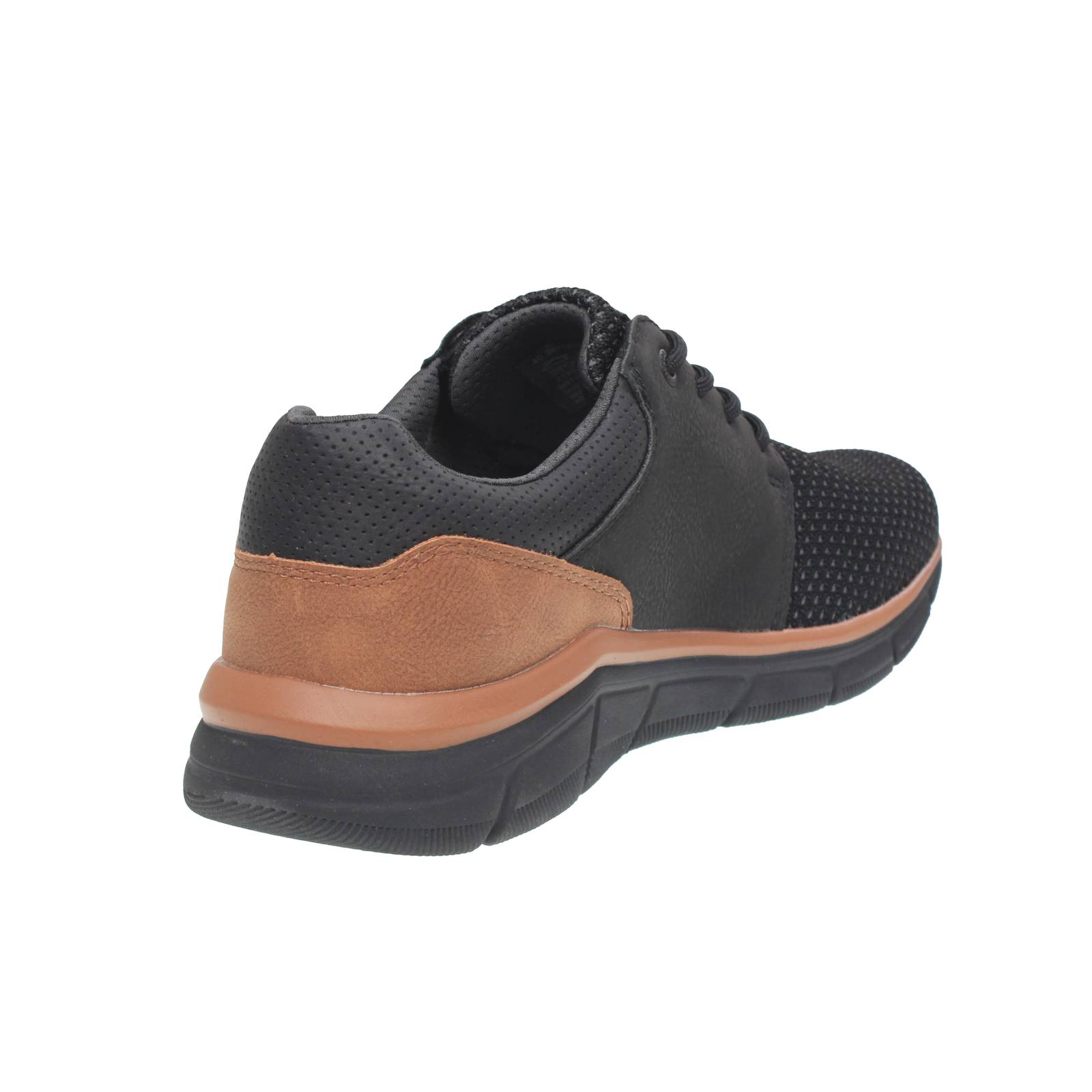 BUGATTI Soa - Sneakers leggere in tessuto Uomo nero Foto 4