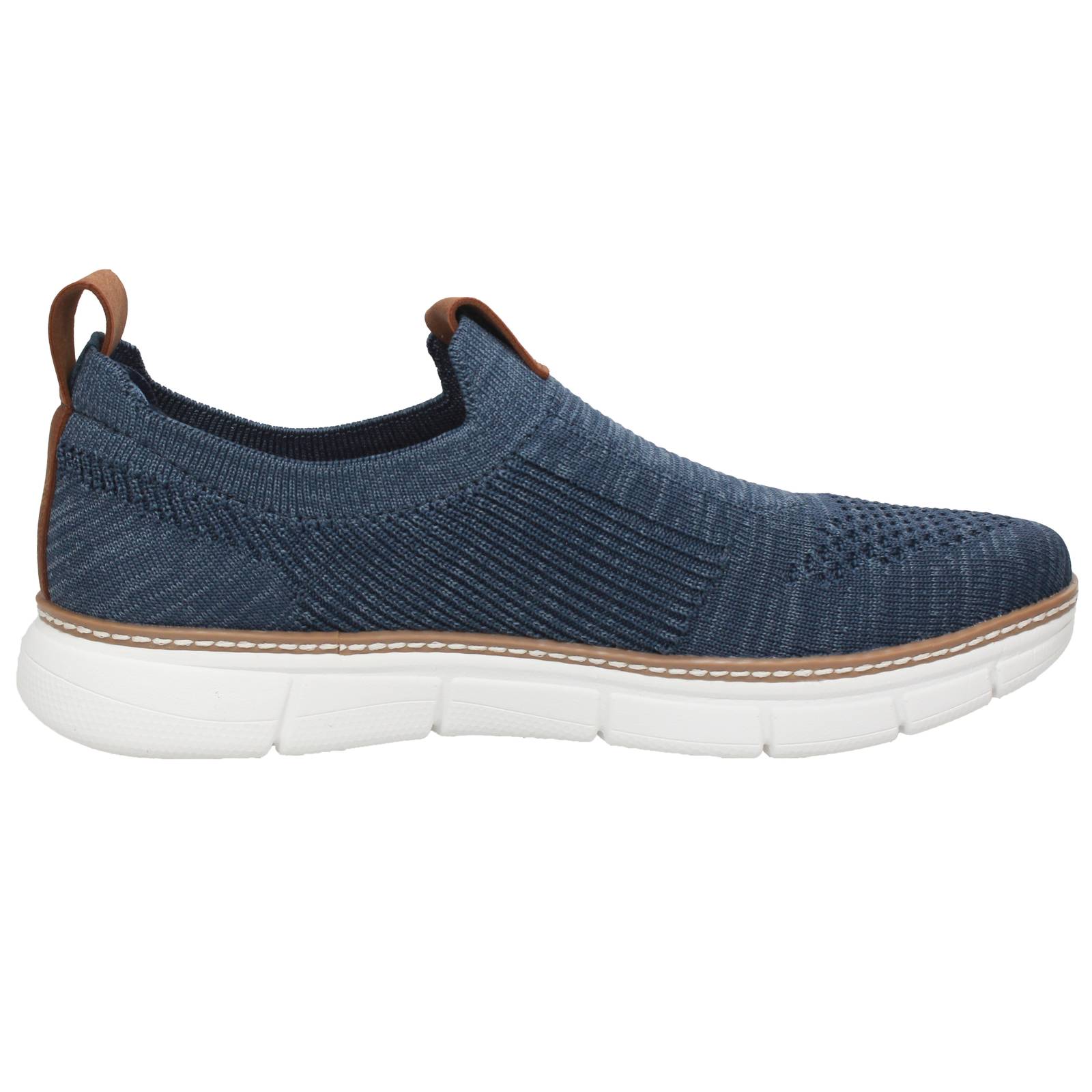 BUGATTI Pasadena - Slip On in tessuto Uomo blu Foto 2
