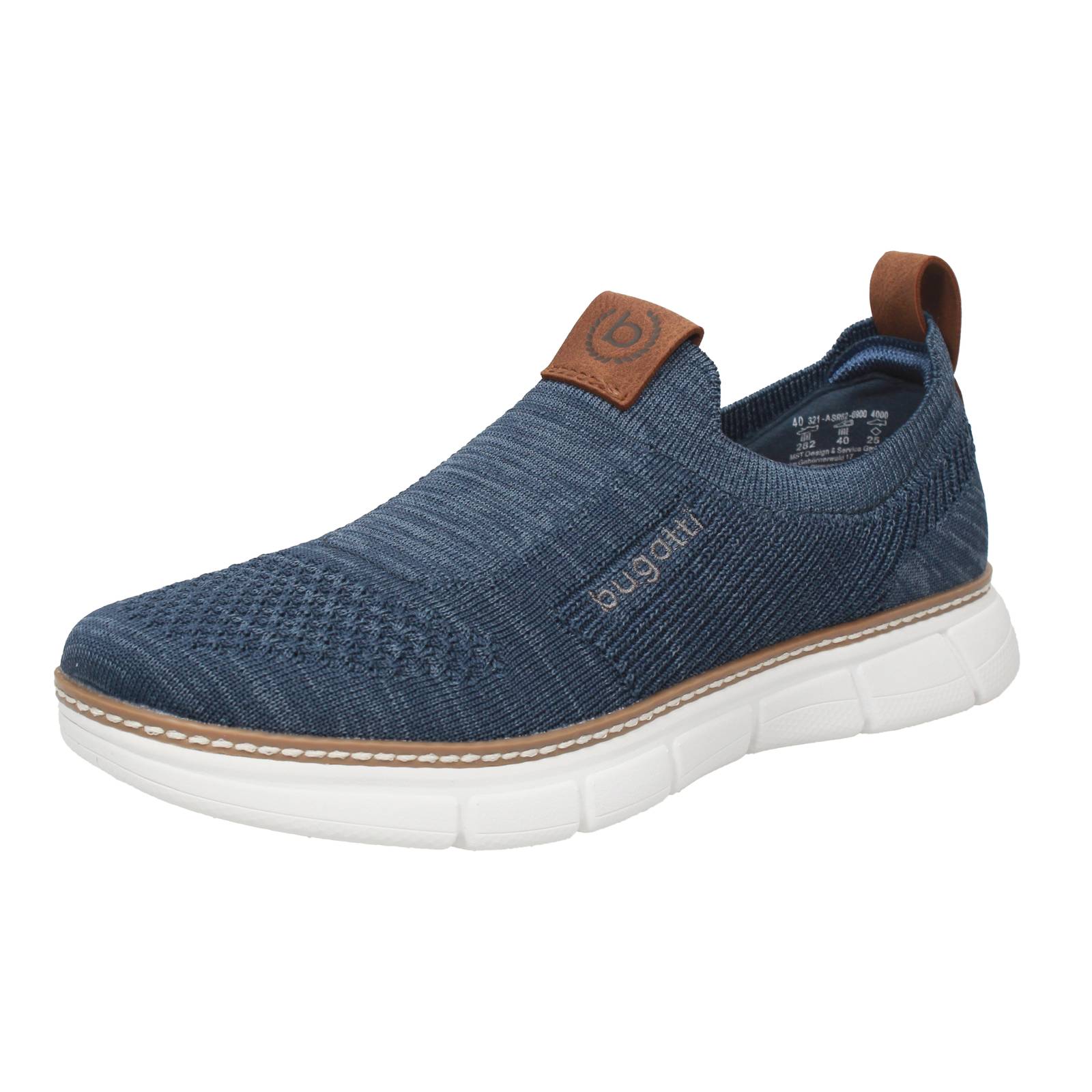 BUGATTI Pasadena - Chaussons en tissu Homme bleu