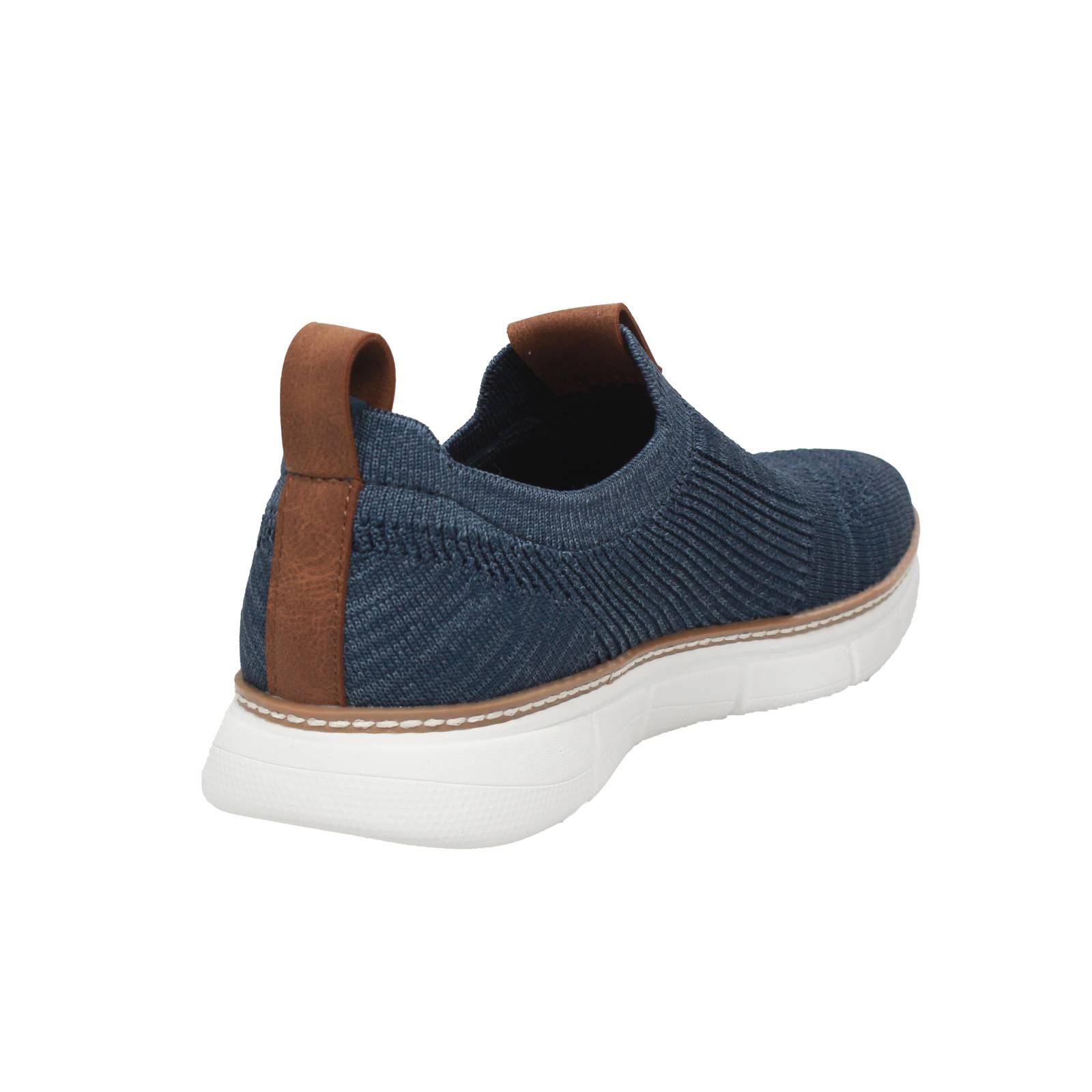 BUGATTI Pasadena - Slip On in tessuto Uomo blu Foto 4