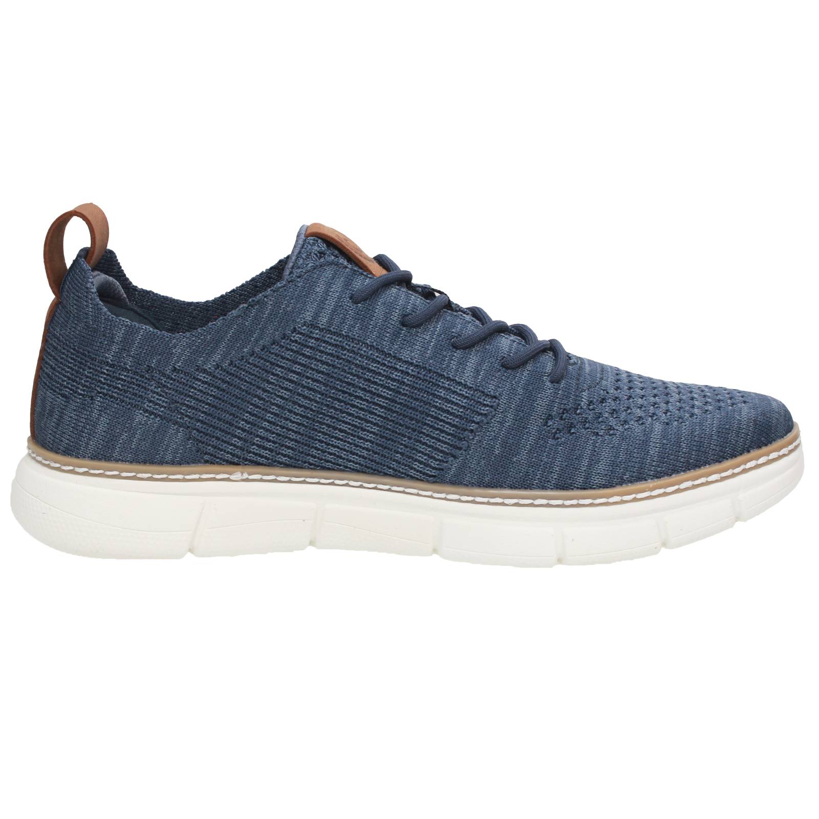 BUGATTI Pasadena Lace Up - Sneakers in tessuto Uomo blu Foto 2