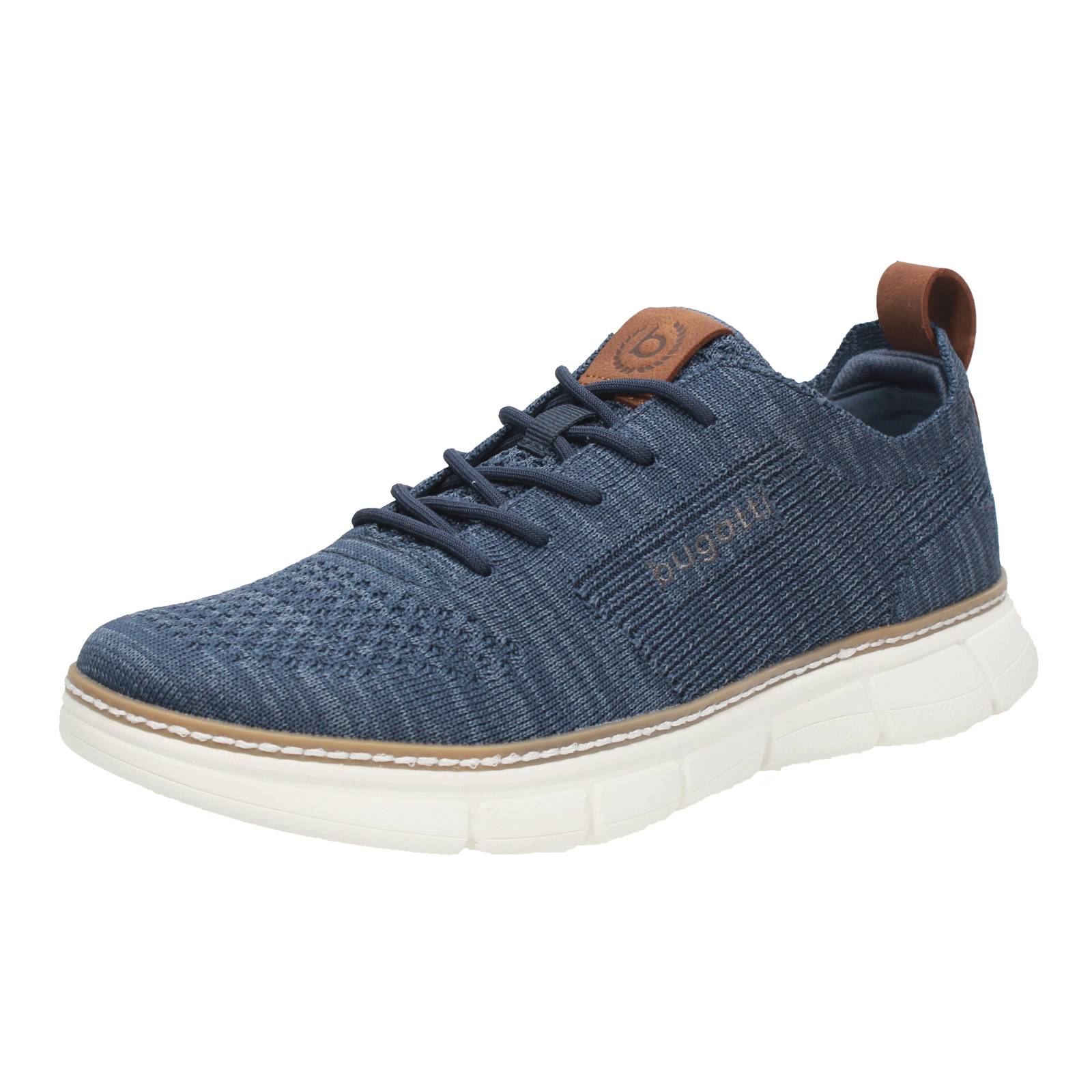 BUGATTI Pasadena Lace Up - Sneakers en tissu Homme bleu