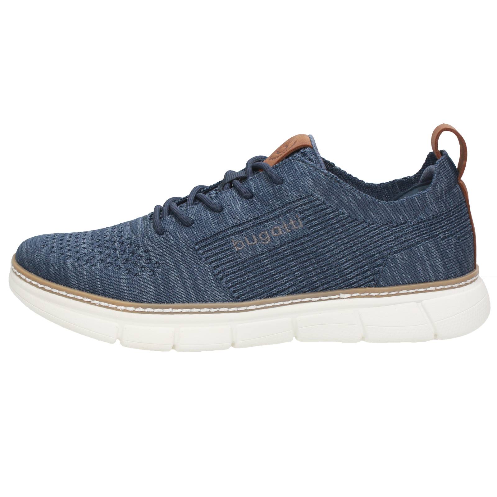BUGATTI Pasadena Lace Up - Sneakers in tessuto Uomo blu Foto 3
