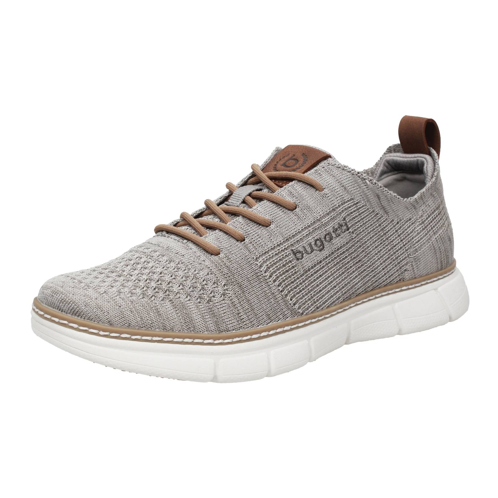 BUGATTI Pasadena Lace Up - Sneakers en tissu Homme beige