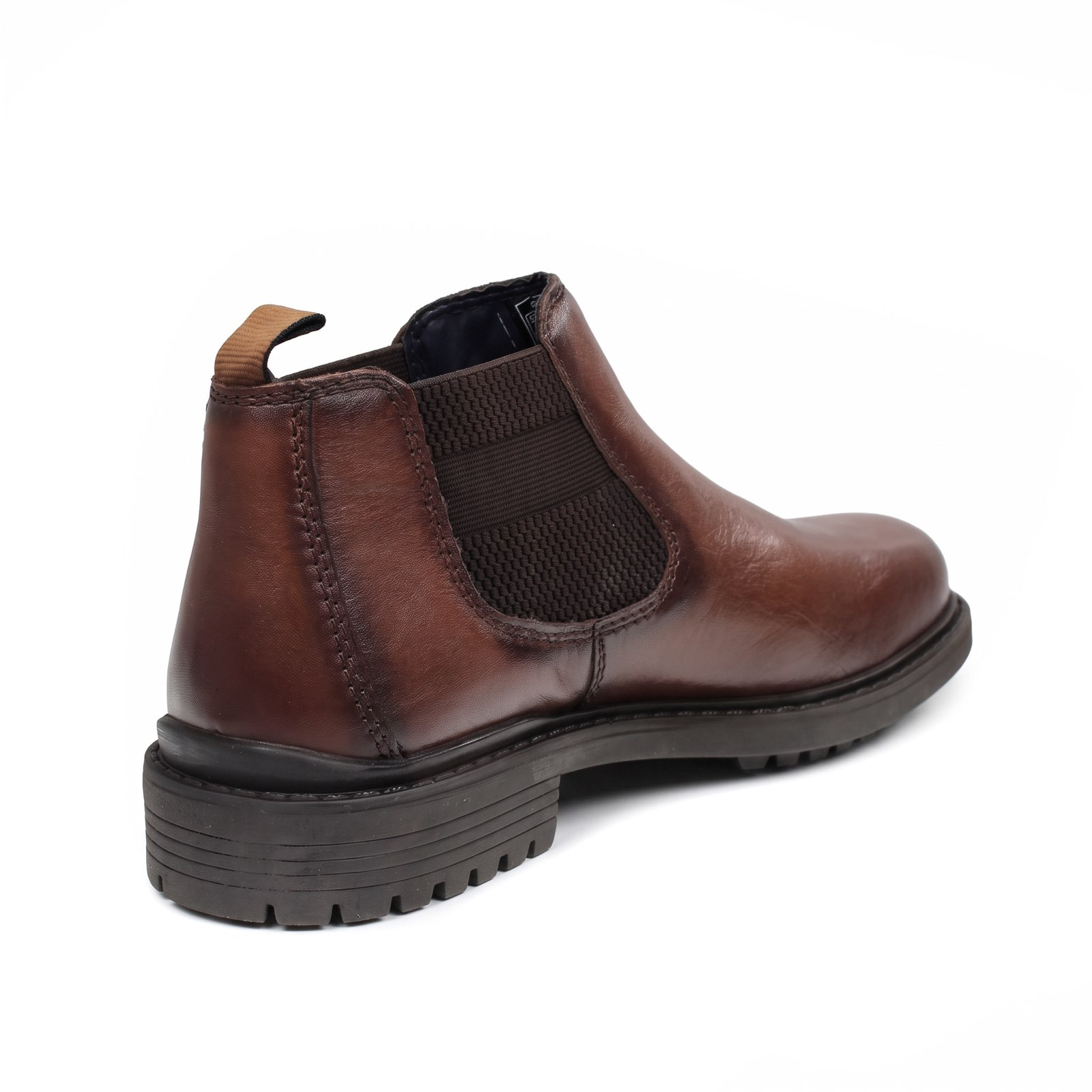 BUGATTI Lota - Bottines Chelsea en cuir Homme marron Photo 6